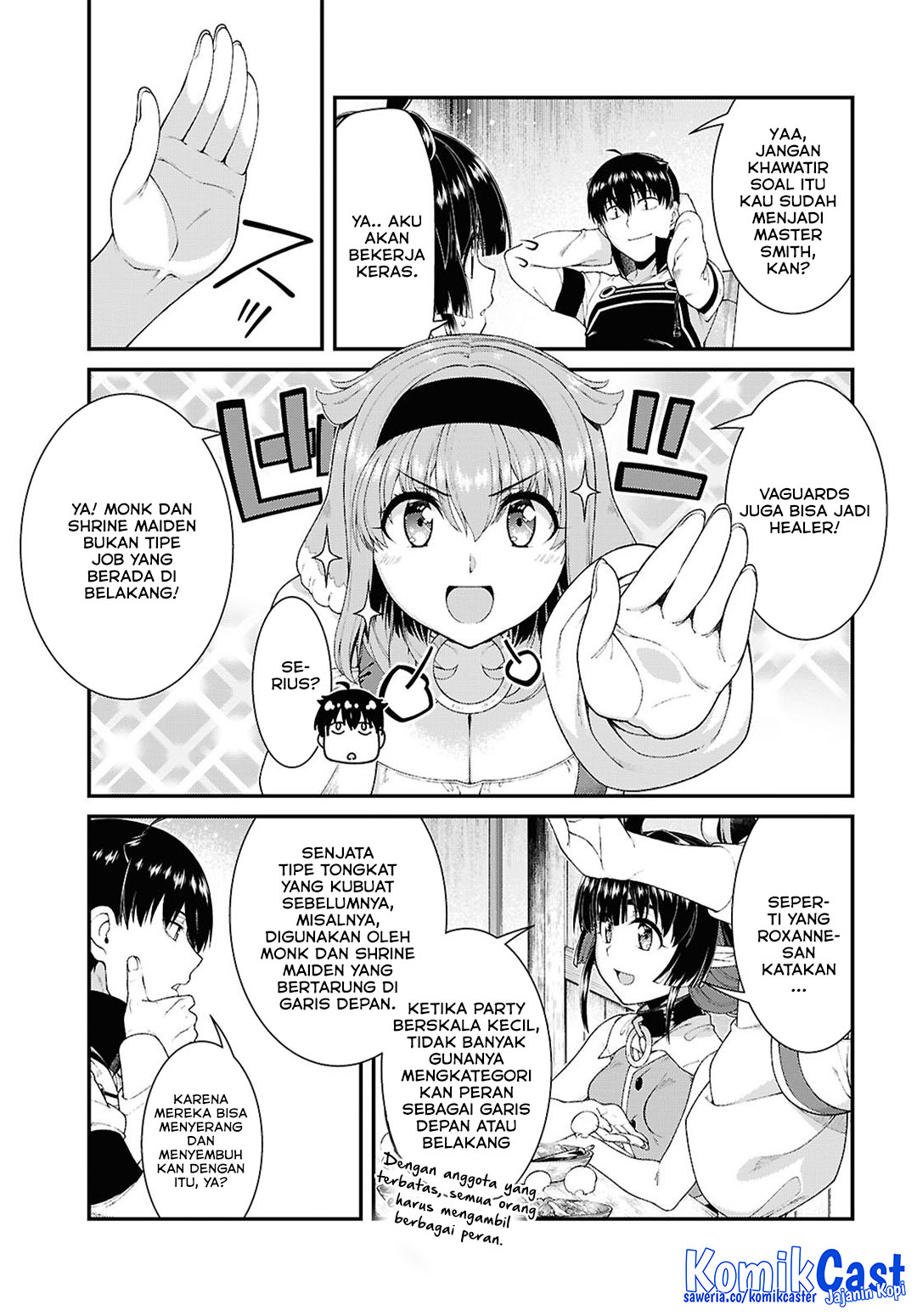 Isekai Meikyuu de Harem o Chap 91 - Next Chap 92