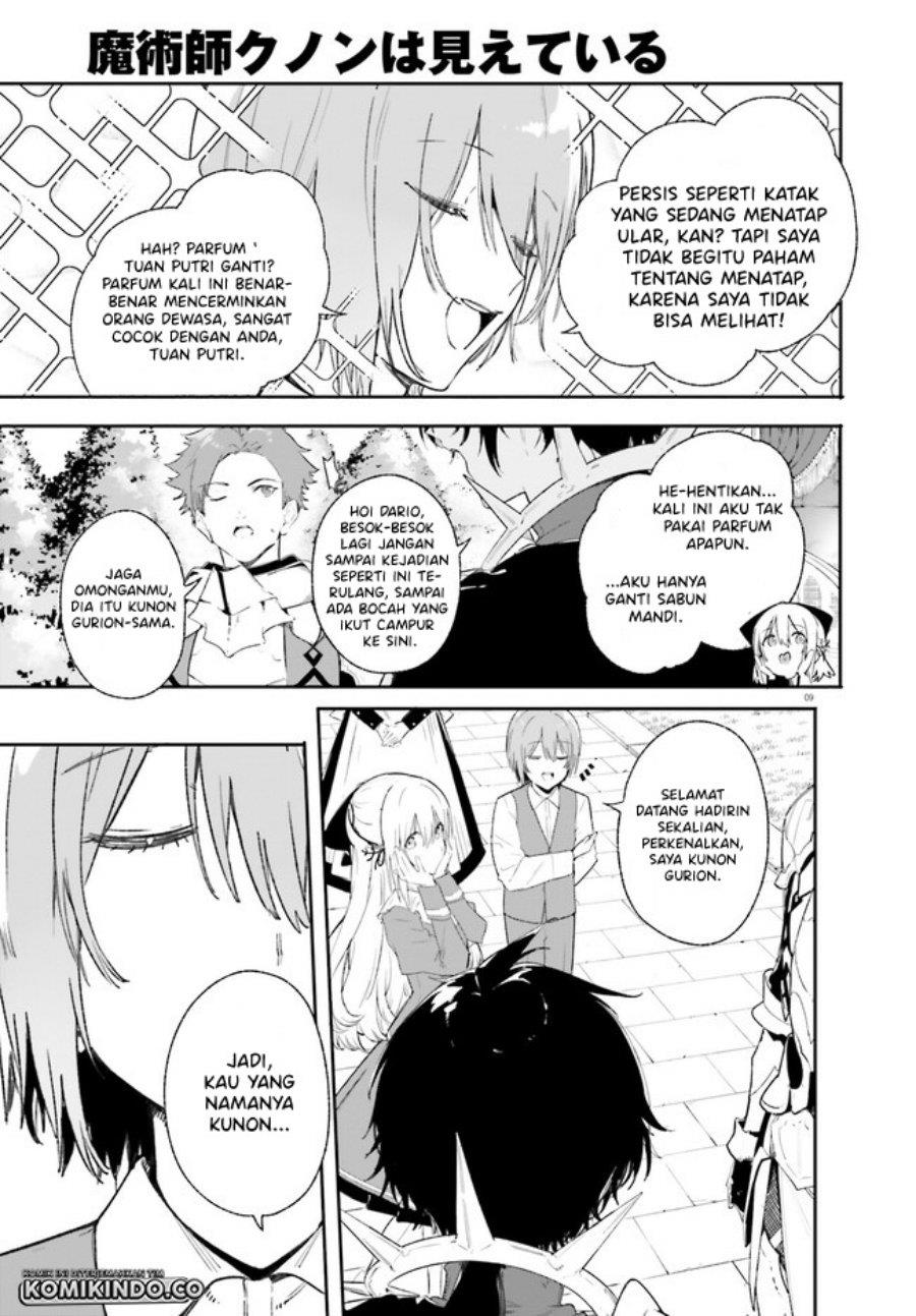 Majutsushi Kunon wa Miete Iru Chap 10.1 - Next Chap 11.1