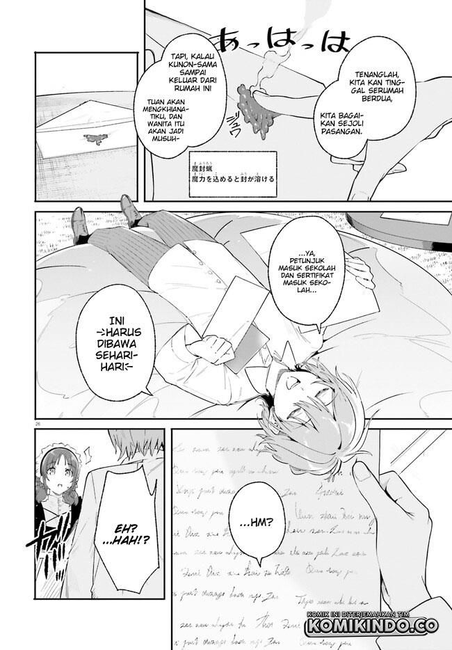 Majutsushi Kunon wa Miete Iru Chap 17.2 - Next Chap 18.2