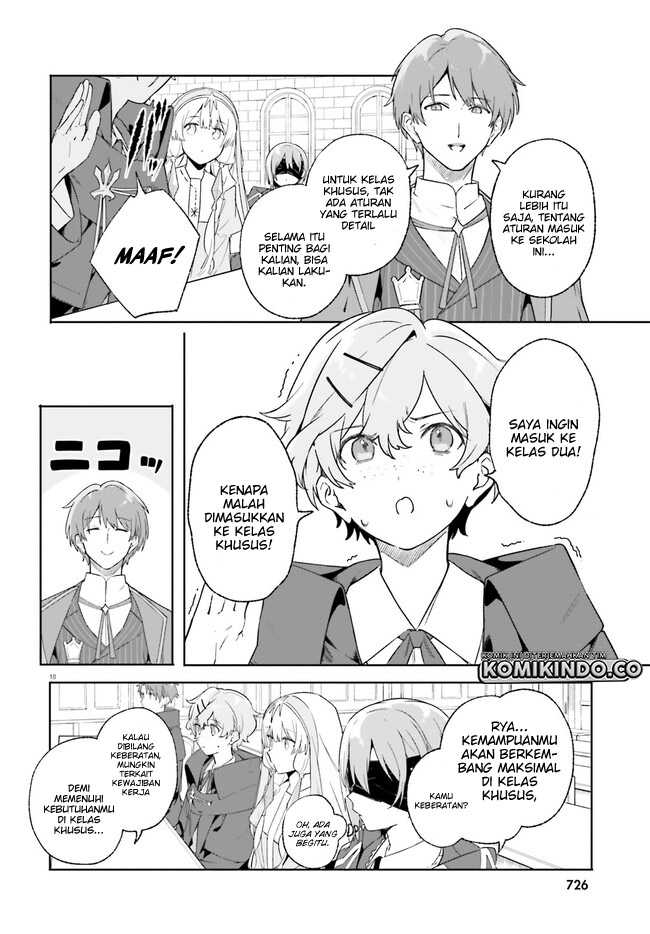 Majutsushi Kunon wa Miete Iru Chap 18.2 - Next Chap 19.2