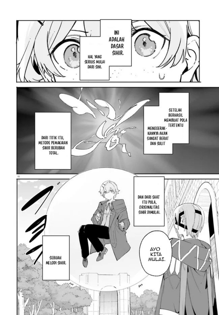 Majutsushi Kunon wa Miete Iru Chap 21.2 - Next Chap 22.2