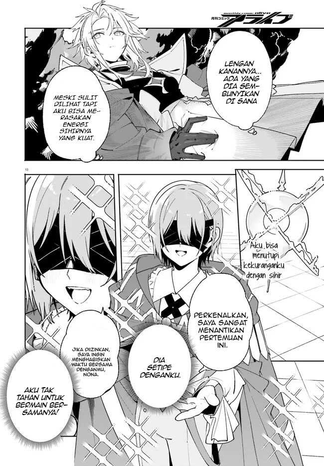 Majutsushi Kunon wa Miete Iru Chap 23.1 - Next Chap 24.1