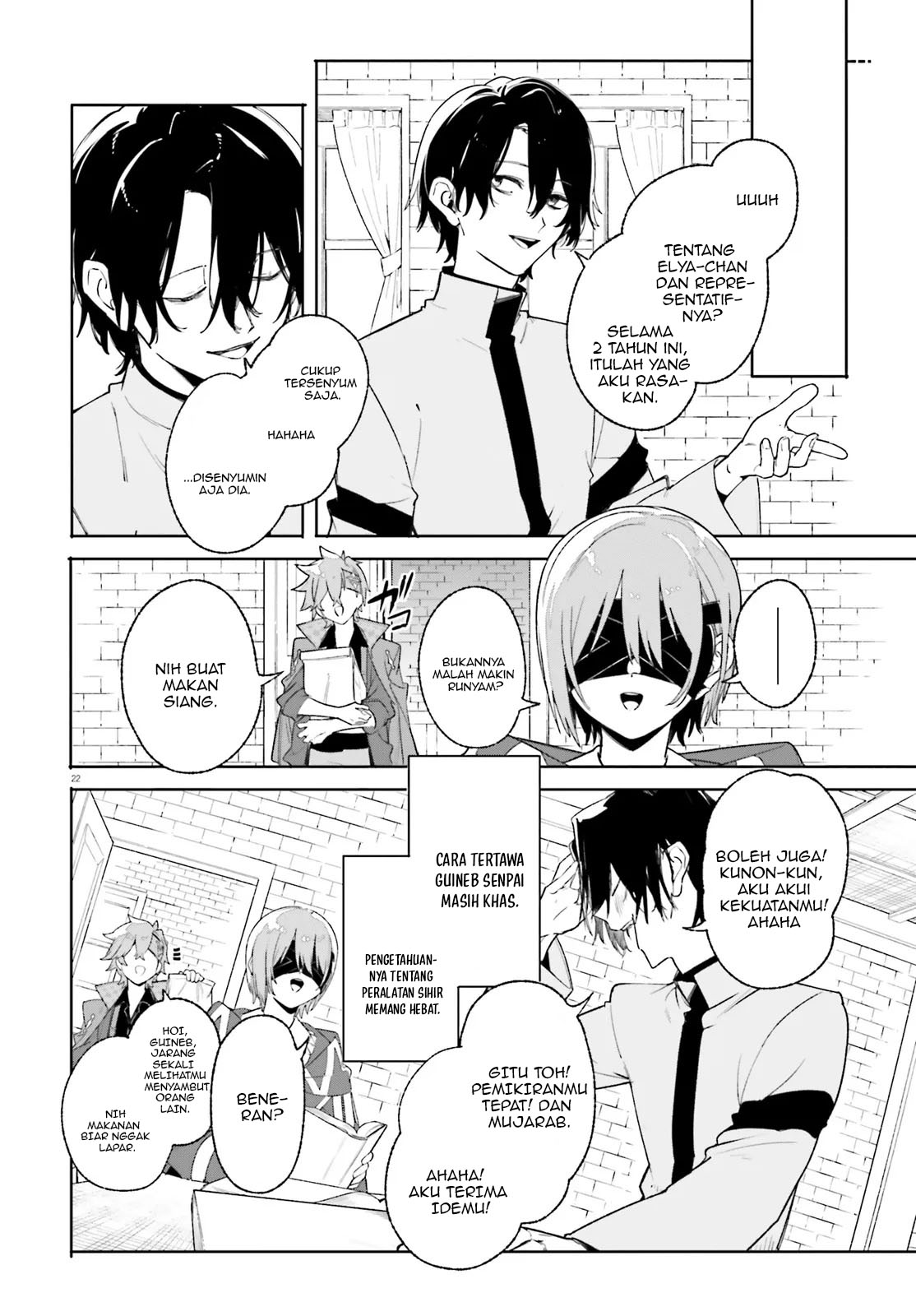 Majutsushi Kunon wa Miete Iru Chap 26.2 - Next Chap 27.2