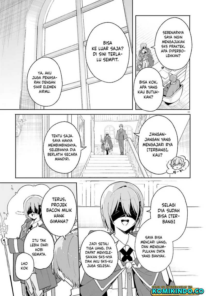 Majutsushi Kunon wa Miete Iru Chap 27.1 - Next Chap 28.1