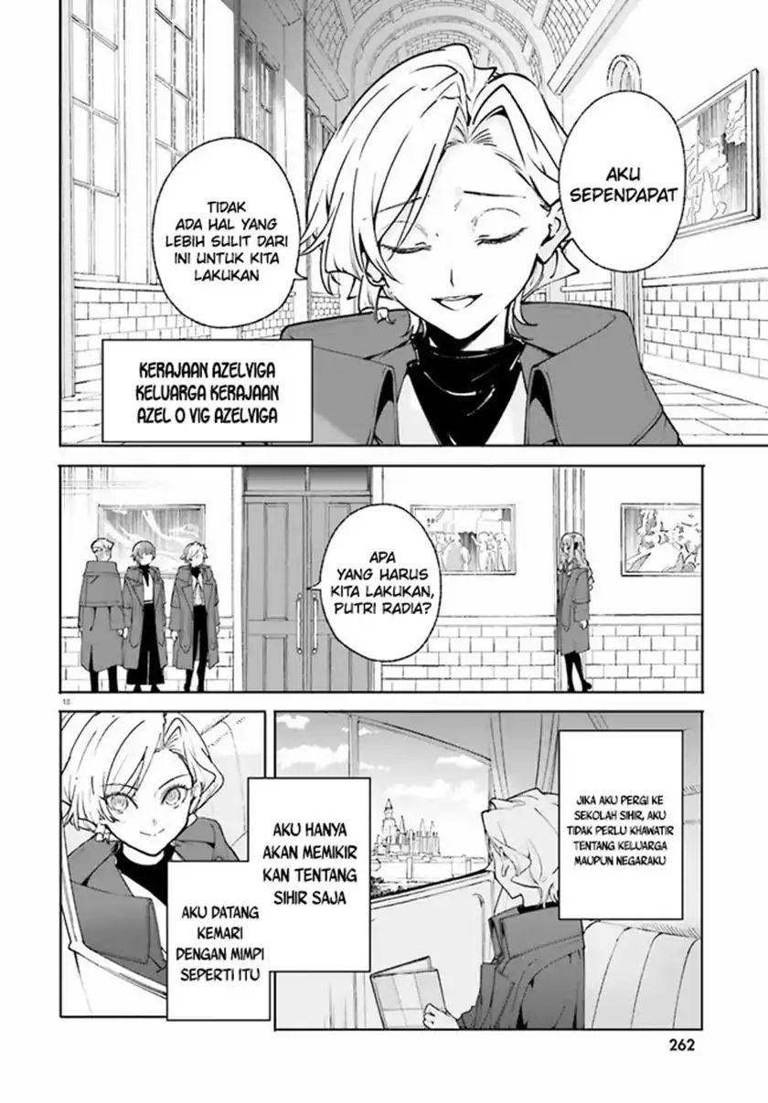 Majutsushi Kunon wa Miete Iru Chap 37.2 - Next Chap 38.2