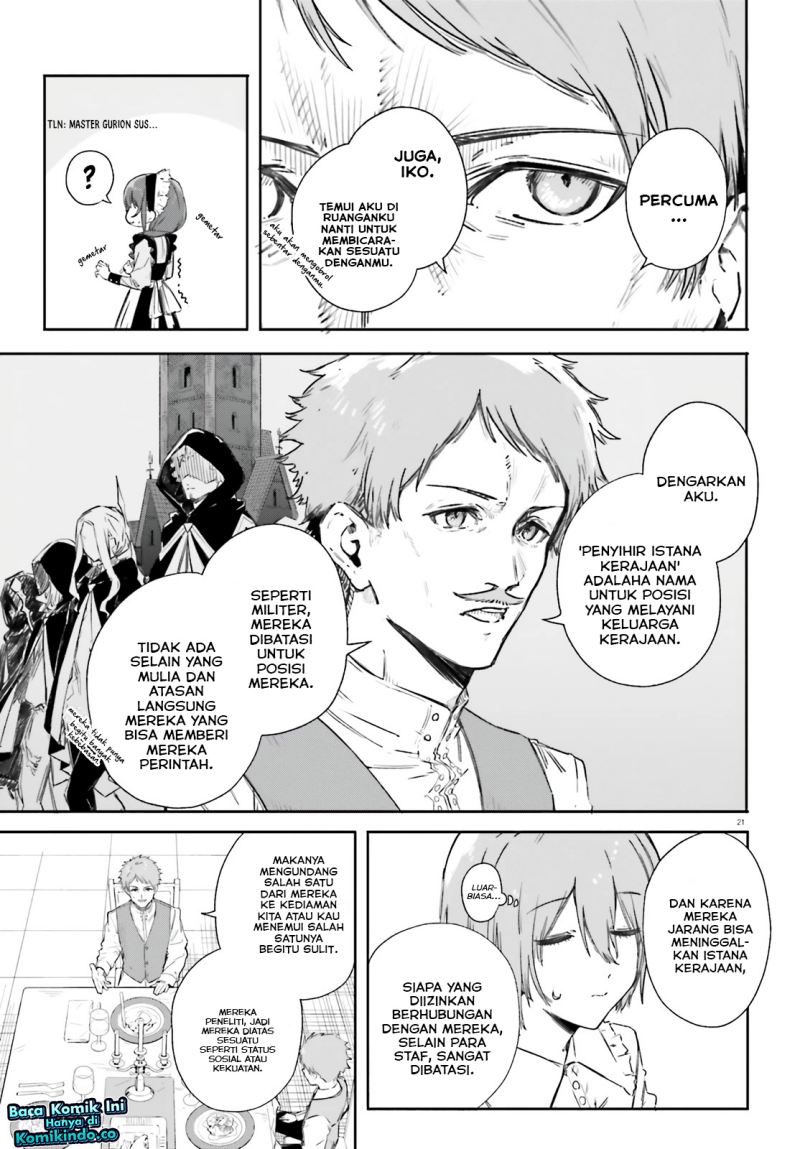 Majutsushi Kunon wa Miete Iru Chap 6 - Next Chap 7