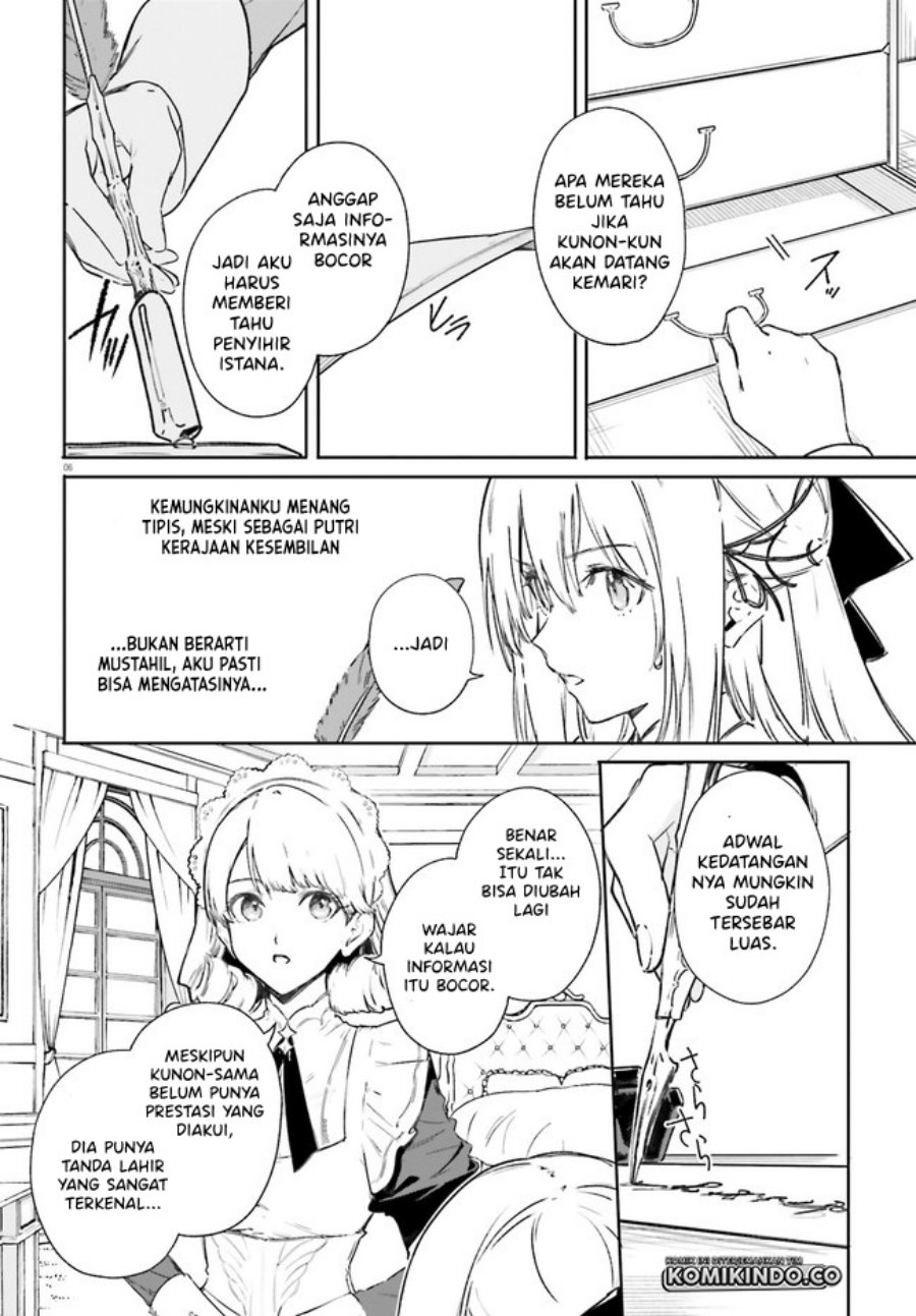 Majutsushi Kunon wa Miete Iru Chap 7.1 - Next Chap 8.1