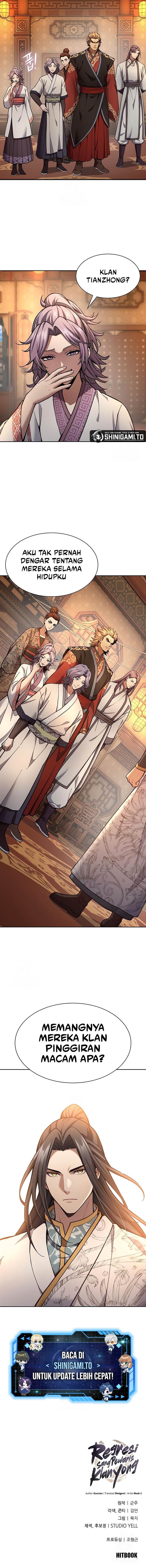 Regression of the Yong Clan Heir Chap 33 - Next Chap 34