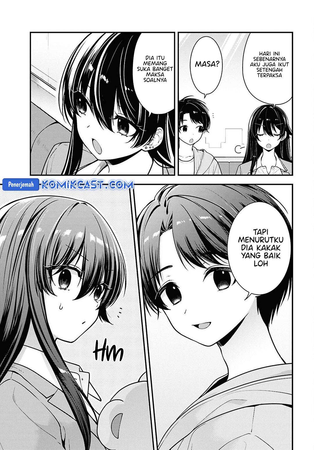 Tonari no Seki no Yankee Shimizu-san ga Kami o Kuroku Sometekita Chap 8 - Next Chap 9