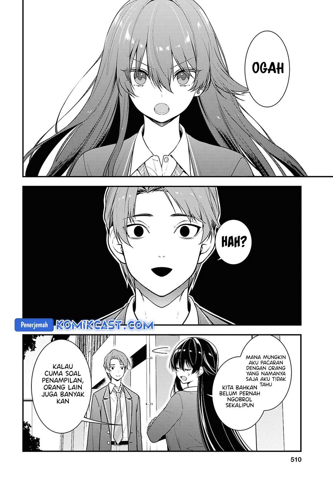 Tonari no Seki no Yankee Shimizu-san ga Kami o Kuroku Sometekita Chap 9 - Next Chap 10