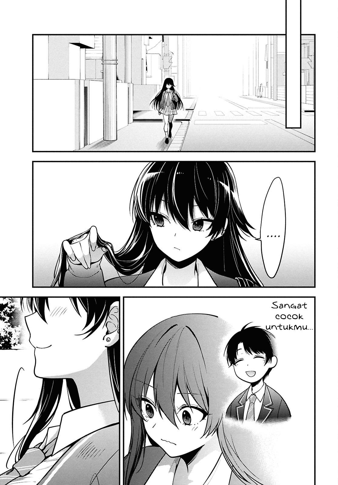 Tonari no Seki no Yankee Shimizu-san ga Kami o Kuroku Sometekita Chap 1 - Next Chap 2