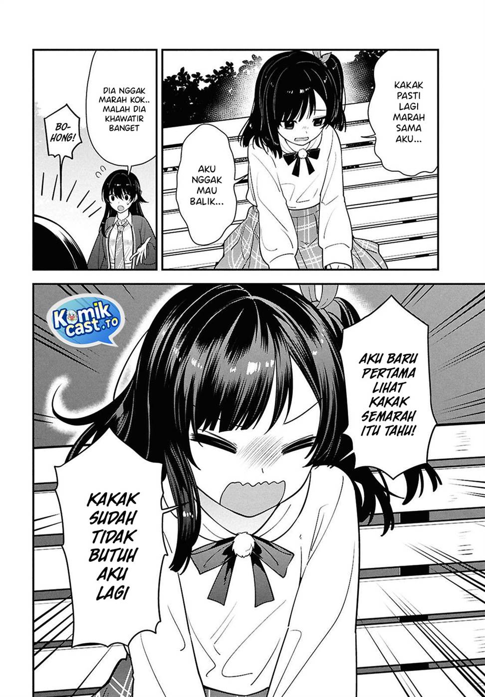 Tonari no Seki no Yankee Shimizu-san ga Kami o Kuroku Sometekita Chap 15 - Next Chap 16