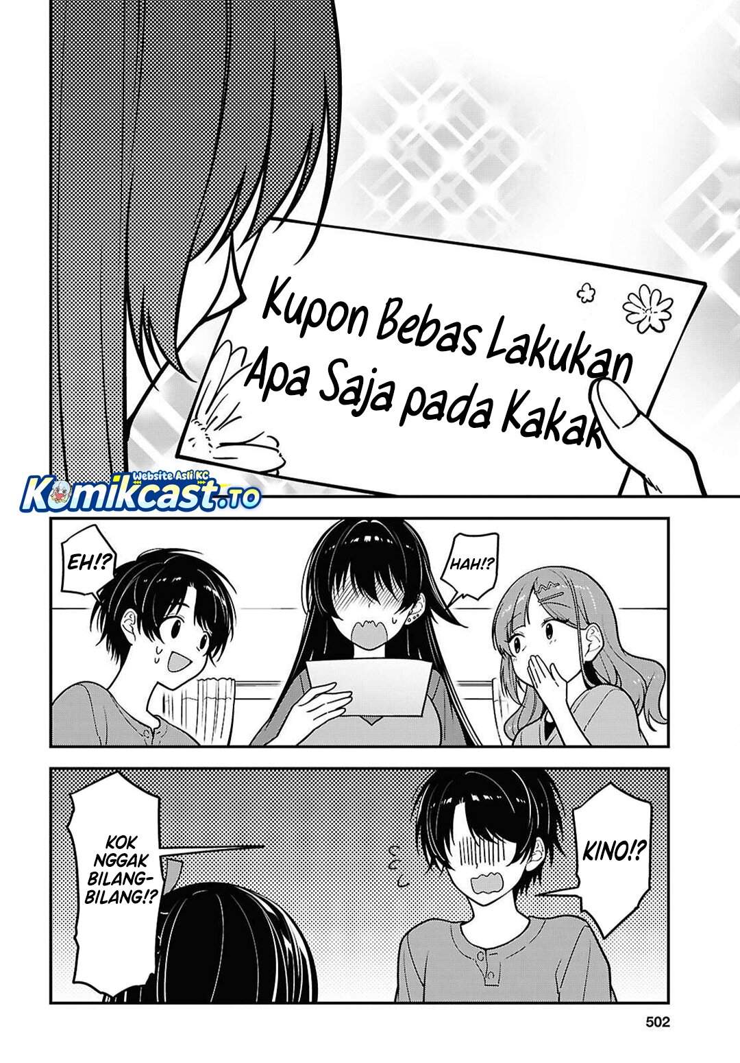 Tonari no Seki no Yankee Shimizu-san ga Kami o Kuroku Sometekita Chap 18 - Next Chap 19