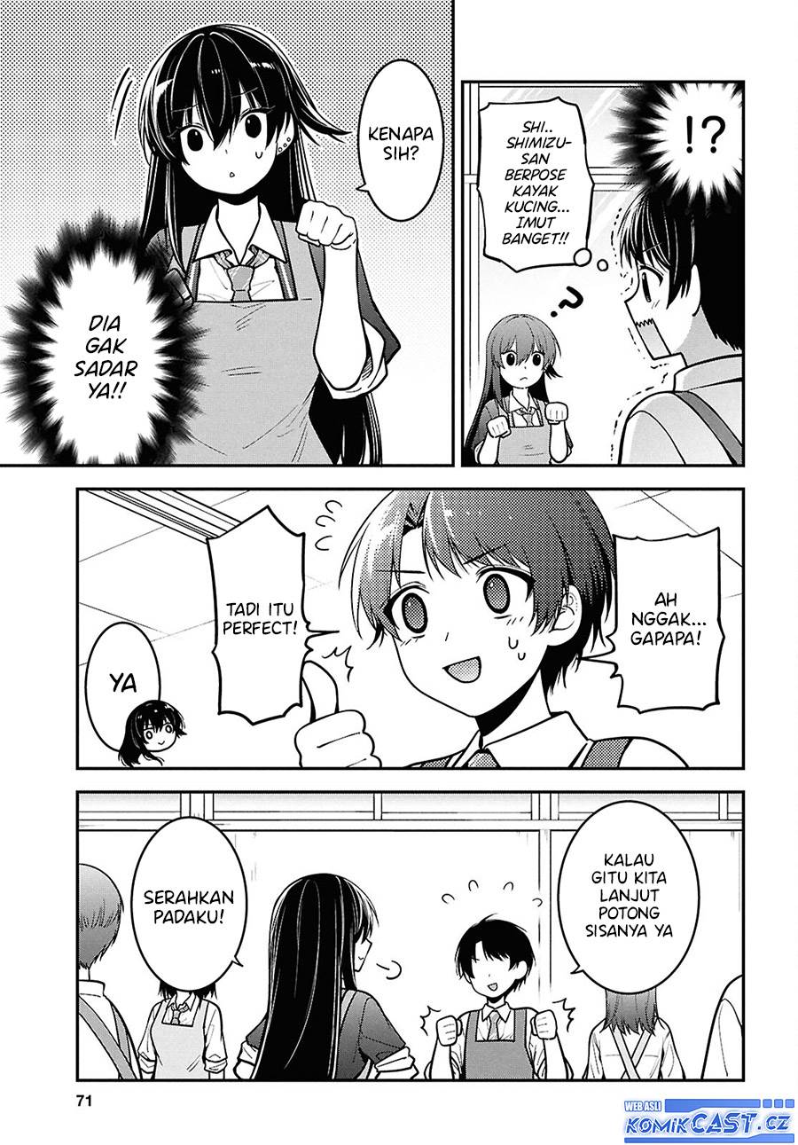 Tonari no Seki no Yankee Shimizu-san ga Kami o Kuroku Sometekita Chap 2 - Next Chap 3