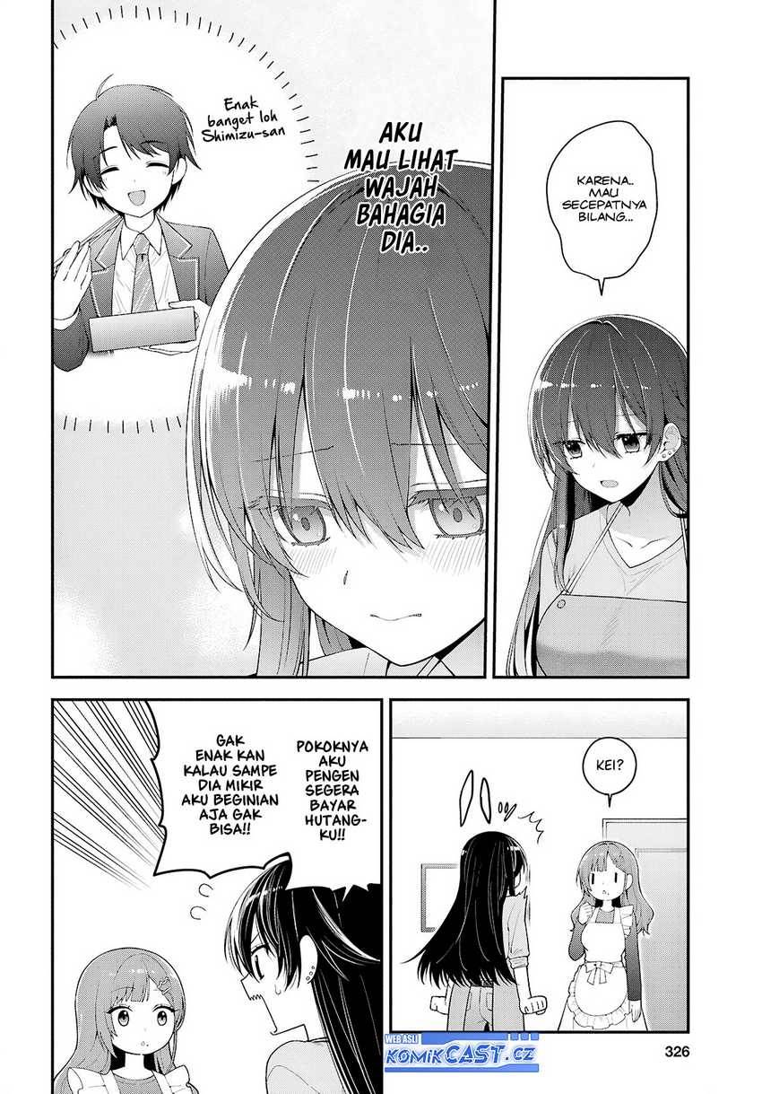 Tonari no Seki no Yankee Shimizu-san ga Kami o Kuroku Sometekita Chap 3 - Next Chap 4