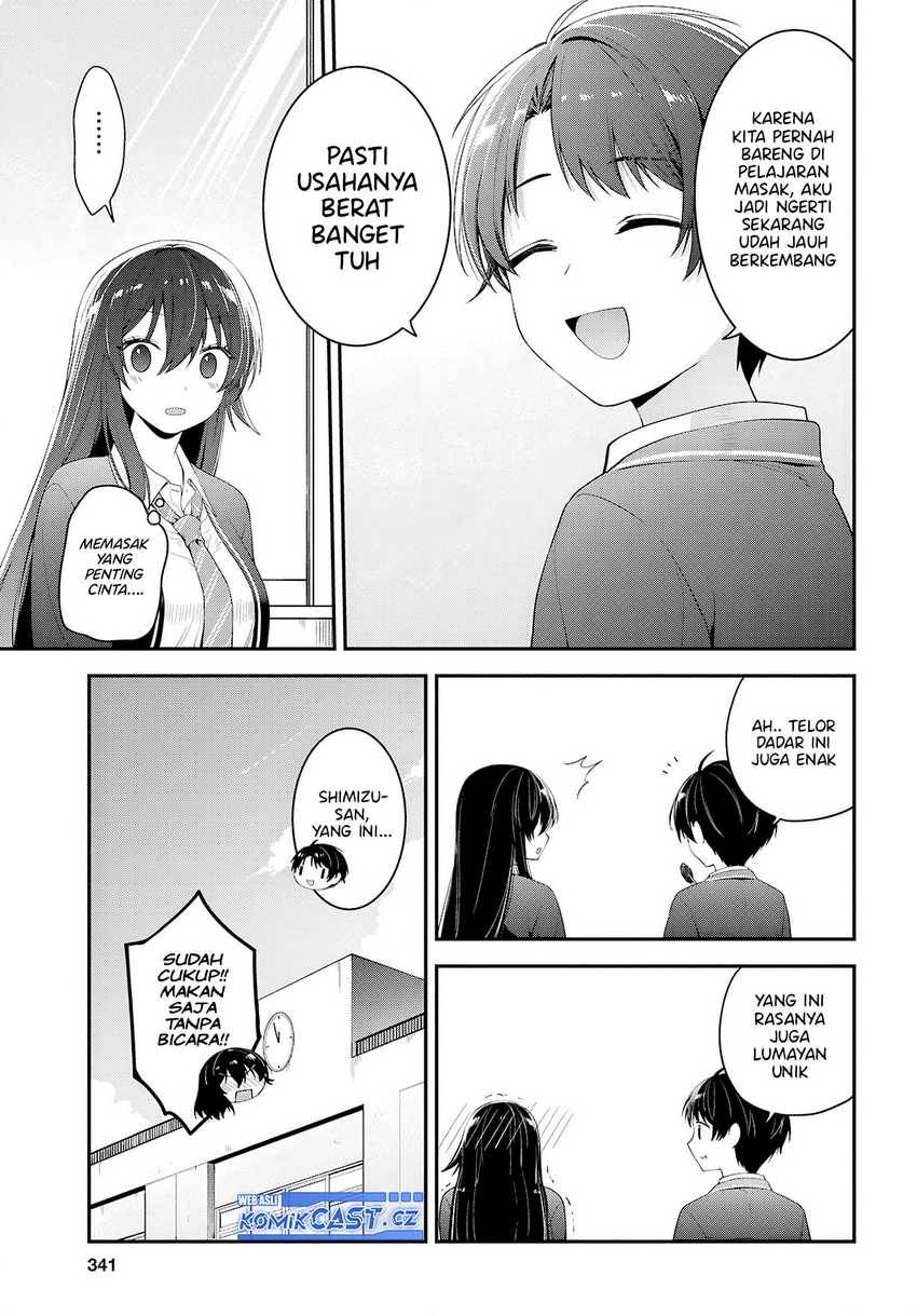 Tonari no Seki no Yankee Shimizu-san ga Kami o Kuroku Sometekita Chap 3 - Next Chap 4