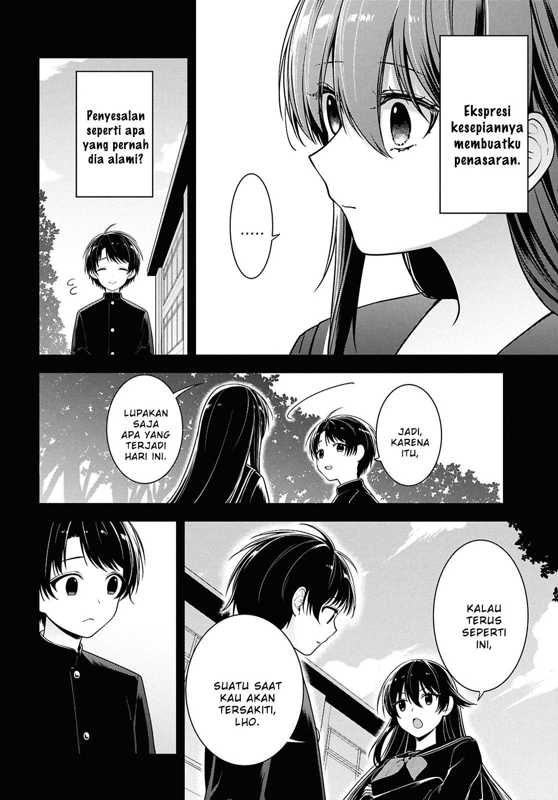 Tonari no Seki no Yankee Shimizu-san ga Kami o Kuroku Sometekita Chap 4 - Next Chap 5