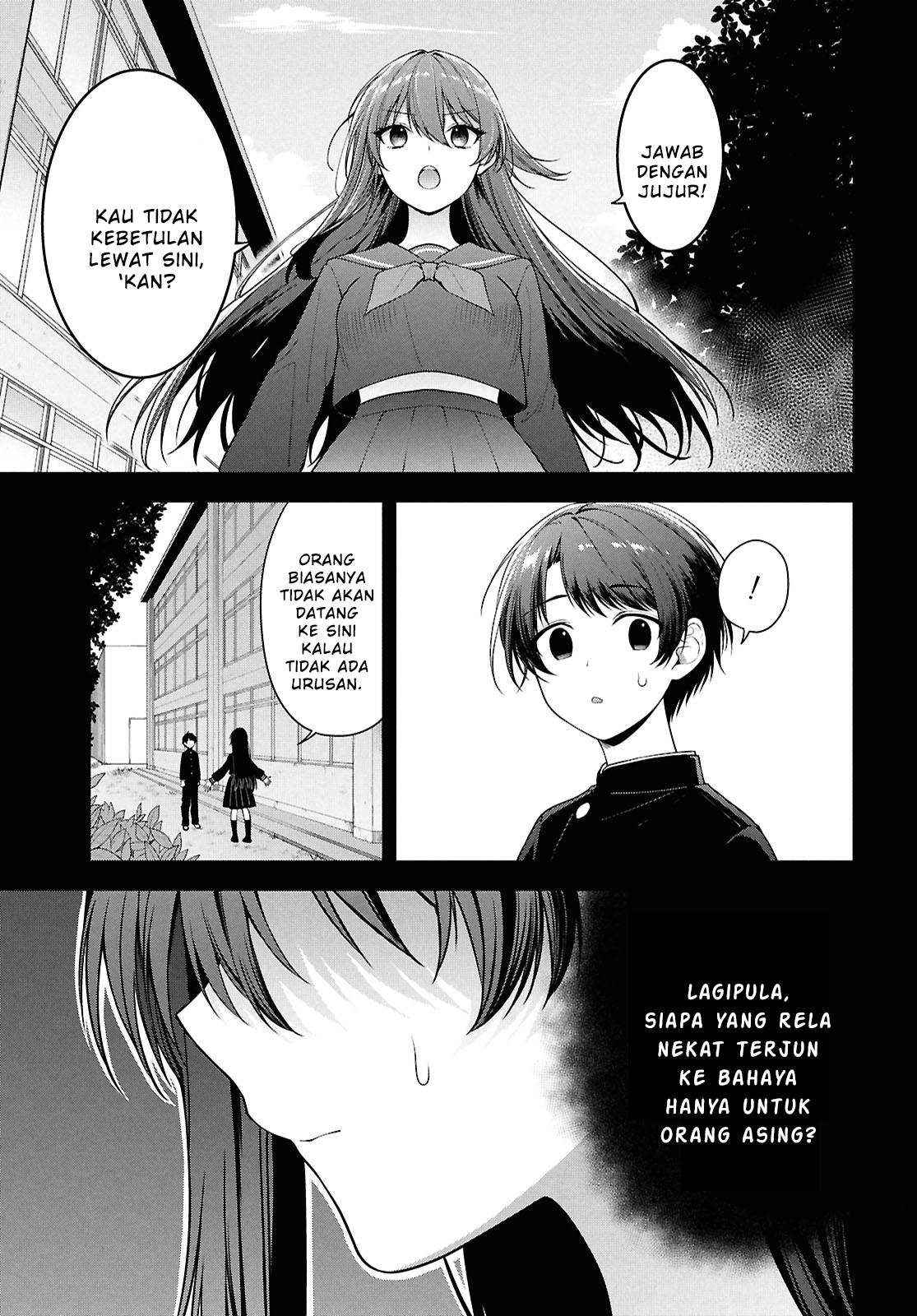 Tonari no Seki no Yankee Shimizu-san ga Kami o Kuroku Sometekita Chap 4 - Next Chap 5