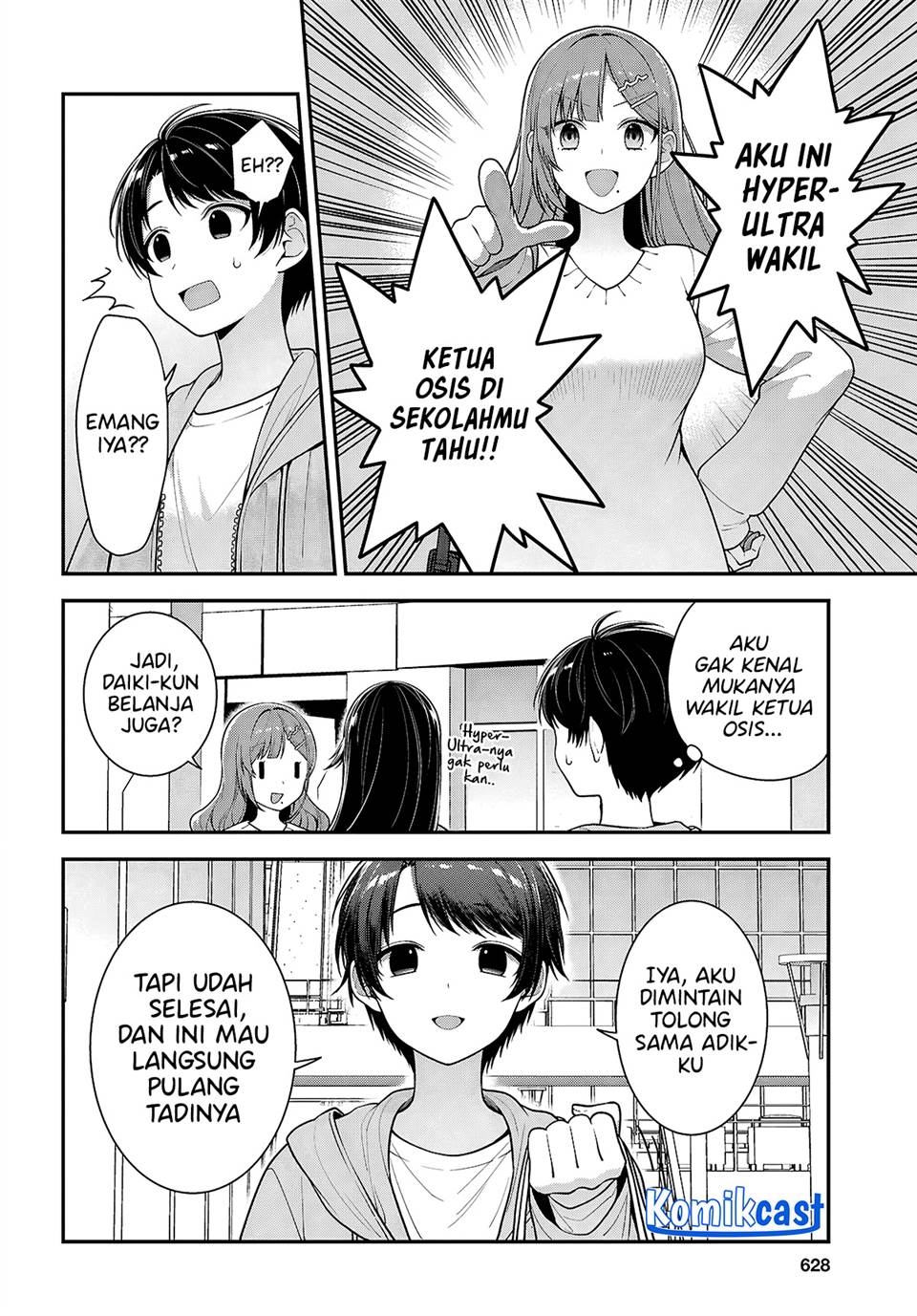 Tonari no Seki no Yankee Shimizu-san ga Kami o Kuroku Sometekita Chap 5 - Next Chap 6