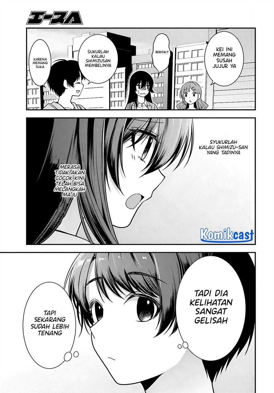 Tonari no Seki no Yankee Shimizu-san ga Kami o Kuroku Sometekita Chap 6 - Next Chap 7
