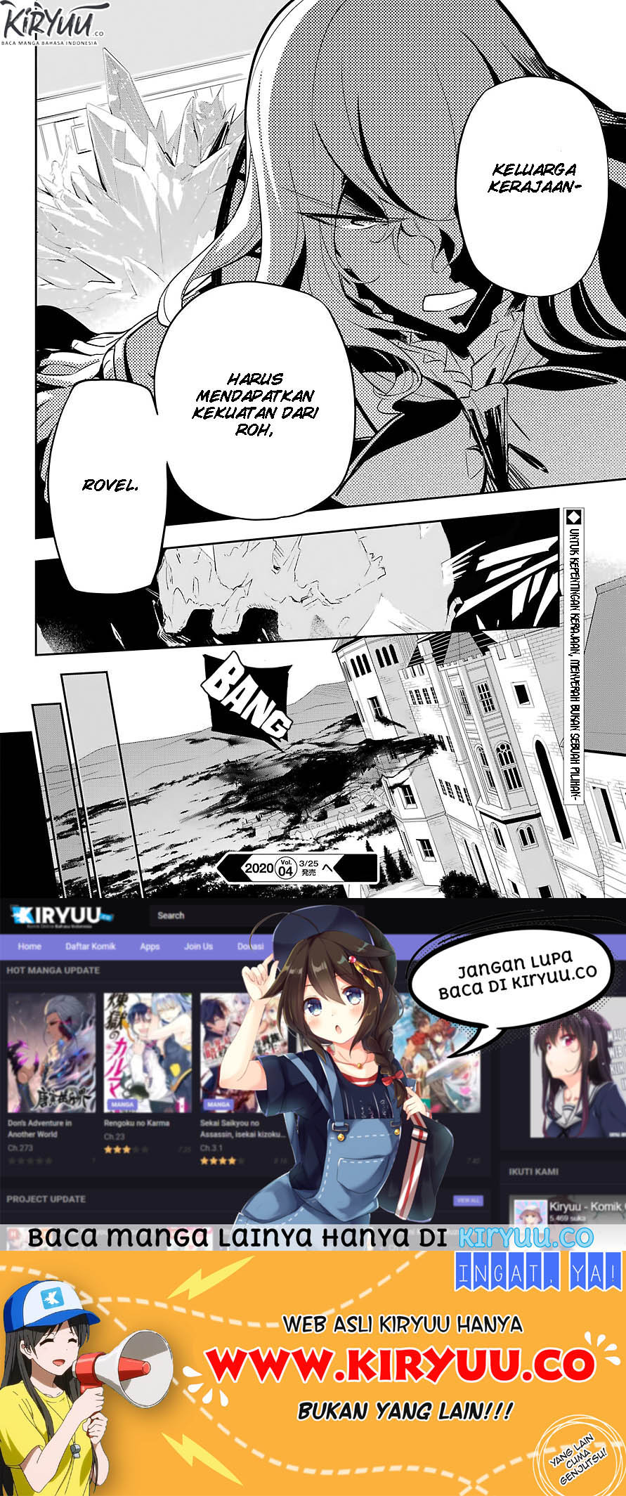 Chichi wa Eiyuu, Haha wa Seirei, Musume no Watashi wa Tenseisha. Chap 18 - Next Chap 19