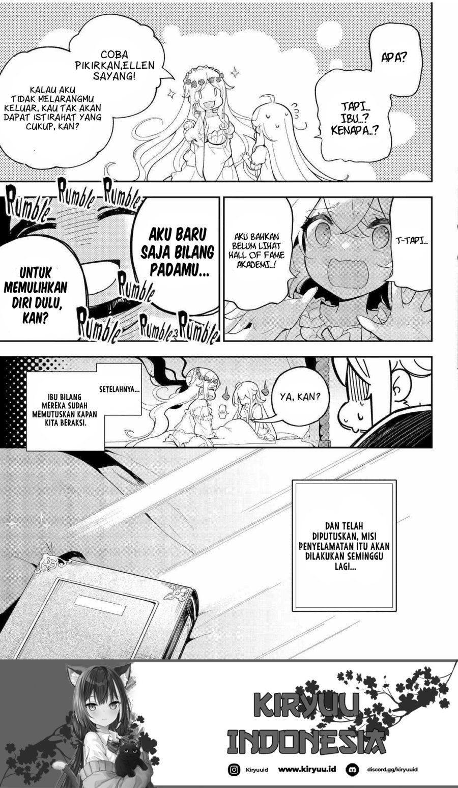 Chichi wa Eiyuu, Haha wa Seirei, Musume no Watashi wa Tenseisha. Chap 54 - Next Chap 55