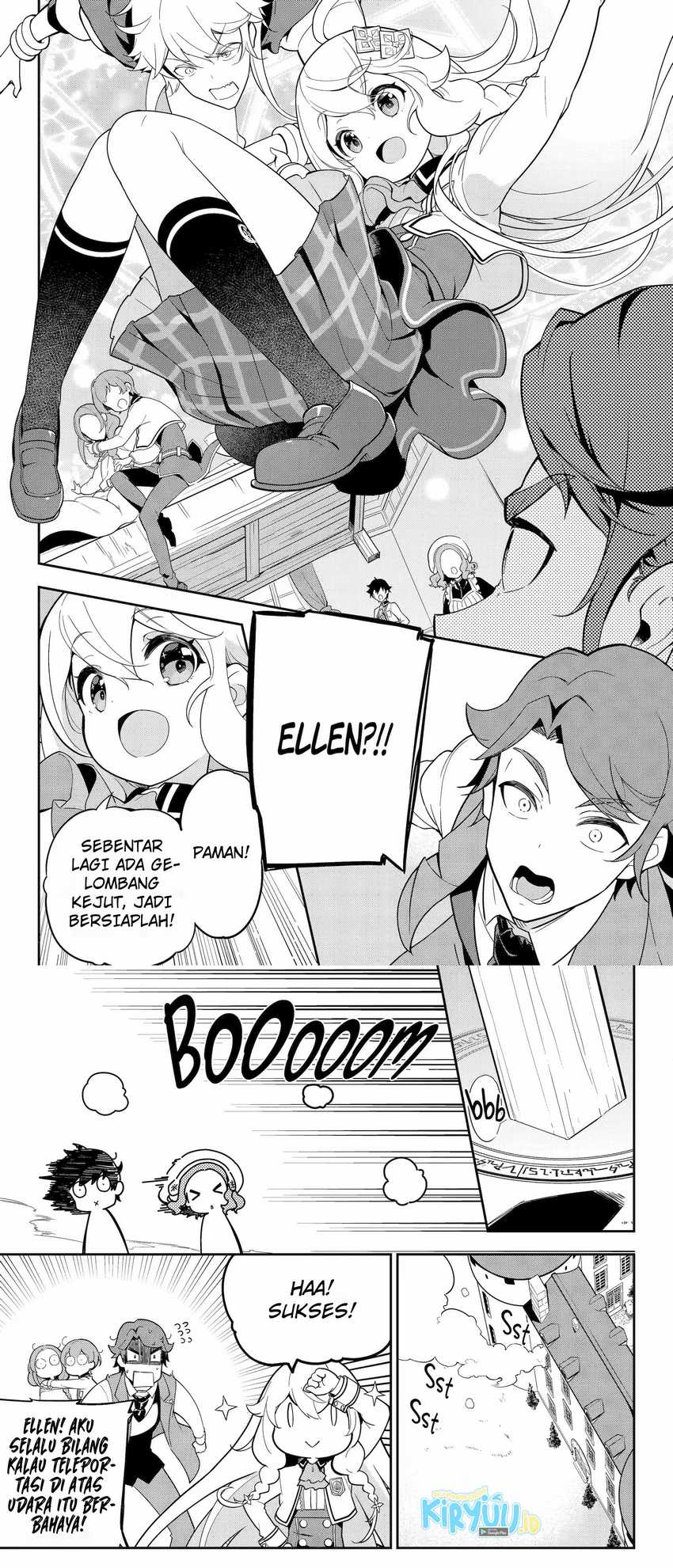 Chichi wa Eiyuu, Haha wa Seirei, Musume no Watashi wa Tenseisha. Chap 50.2 - Next Chap 51.2