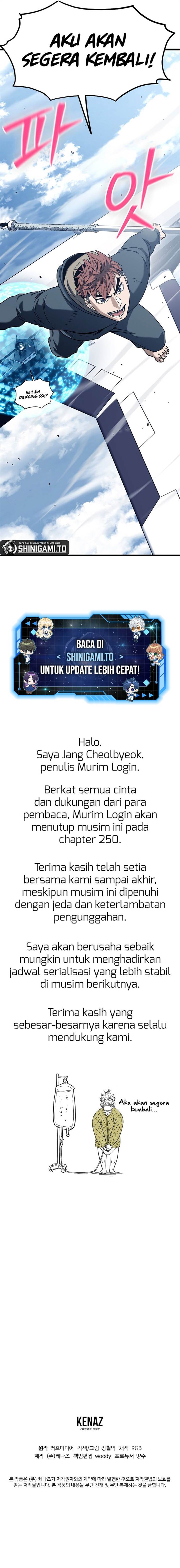 Murim Login Chap 250 - Next Chap 251