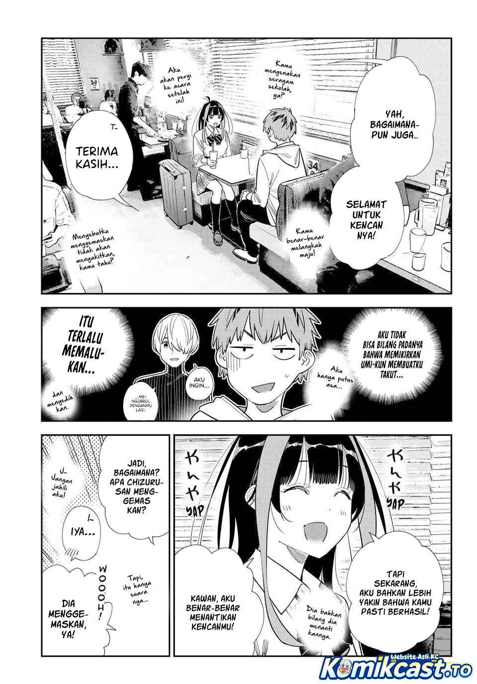 Kanojo, Okarishimasu Chap 398 - Next Chap 399