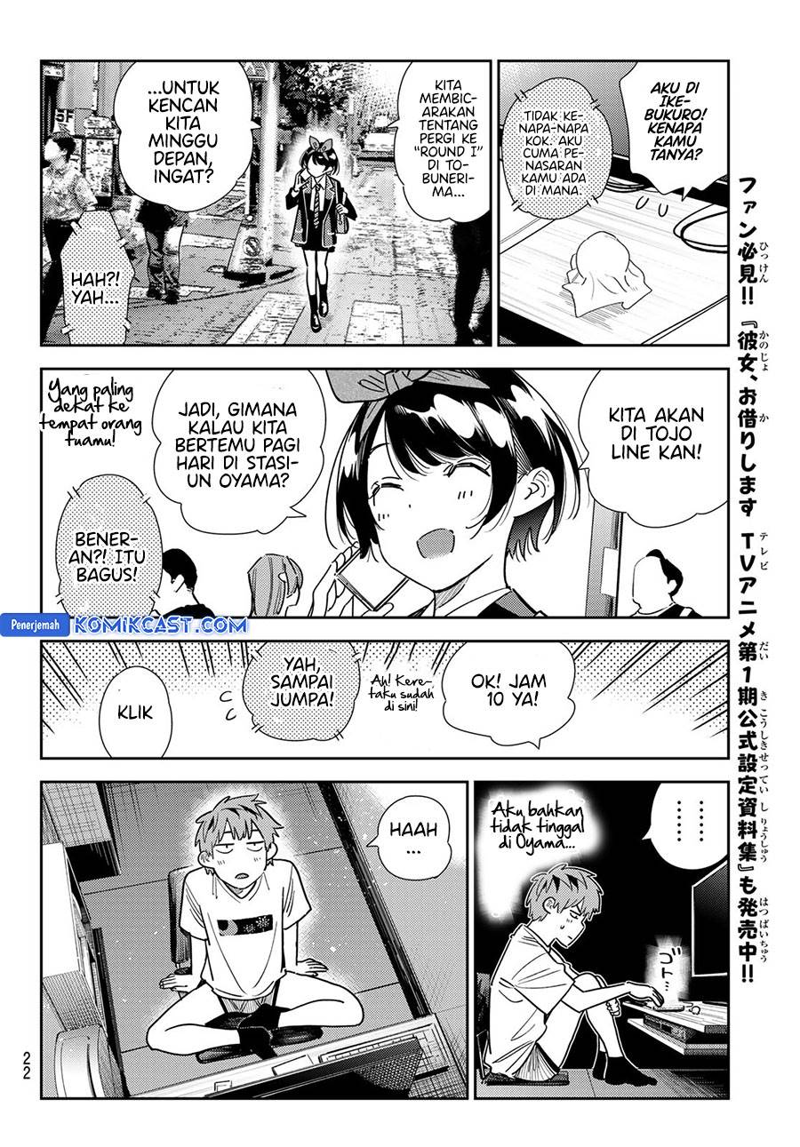 Kanojo, Okarishimasu Chap 351 - Next Chap 352