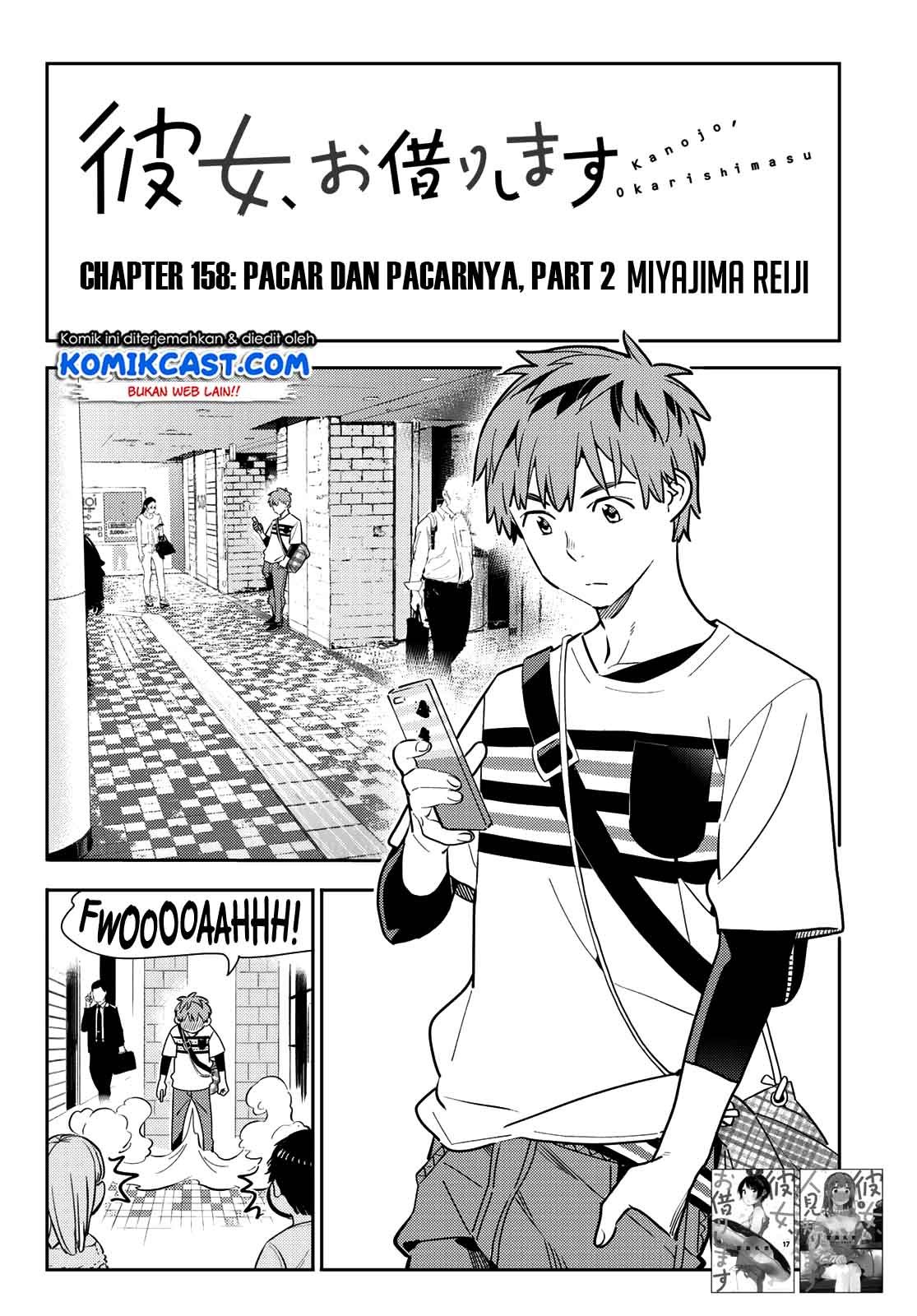 Kanojo, Okarishimasu Chap 158 - Next Chap 159