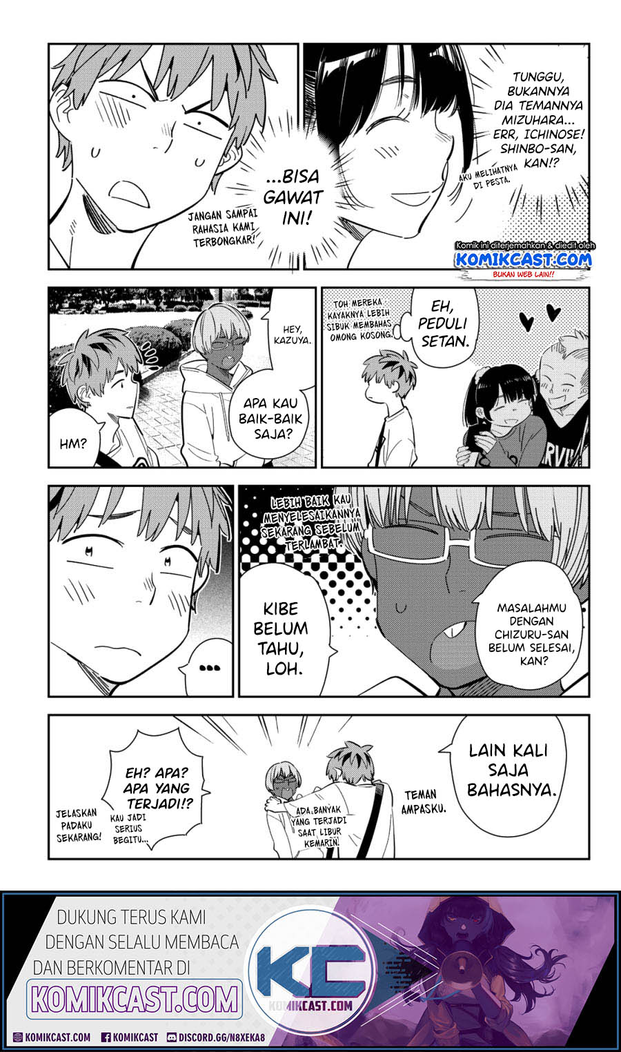Kanojo, Okarishimasu Chap 168 - Next Chap 169
