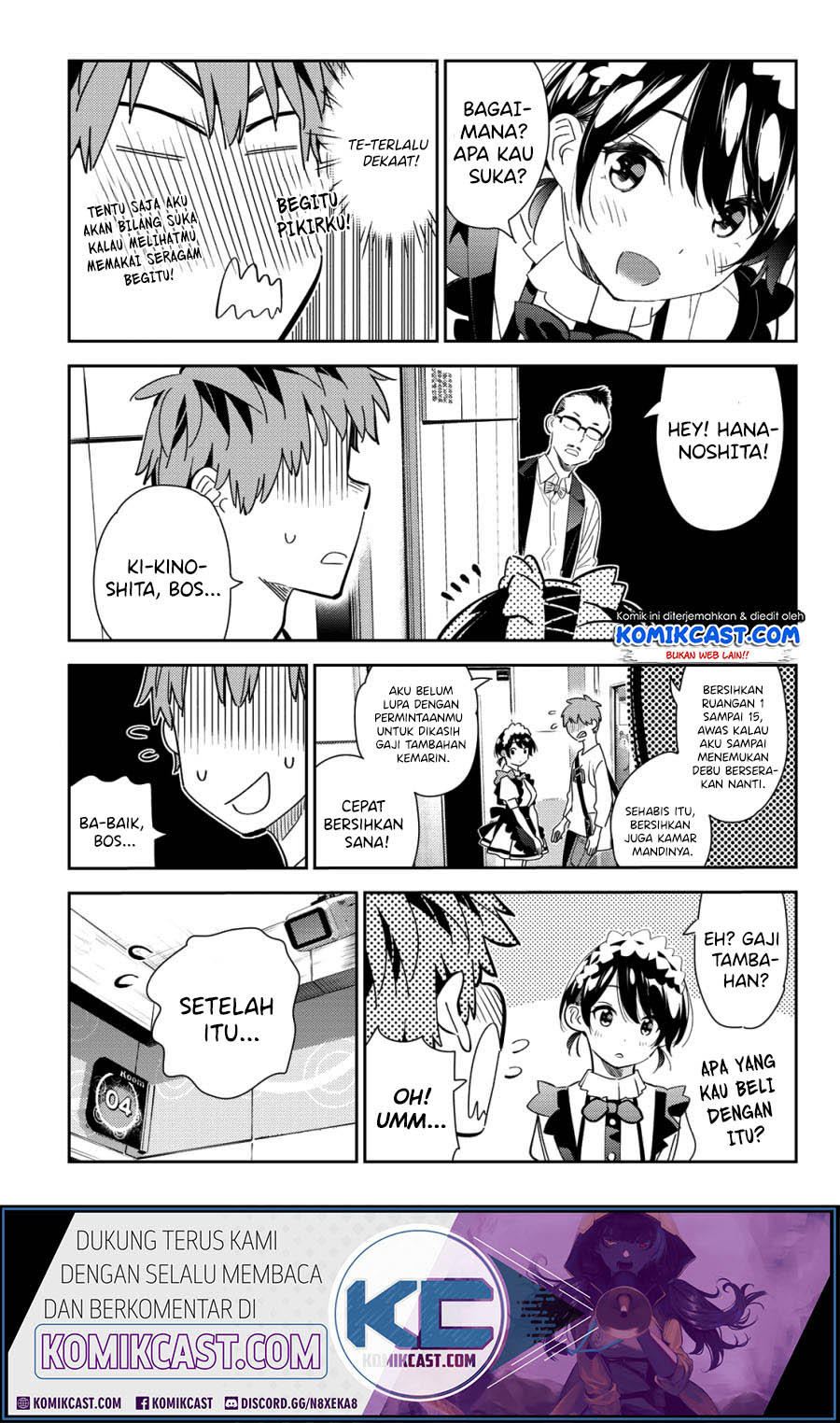 Kanojo, Okarishimasu Chap 168 - Next Chap 169
