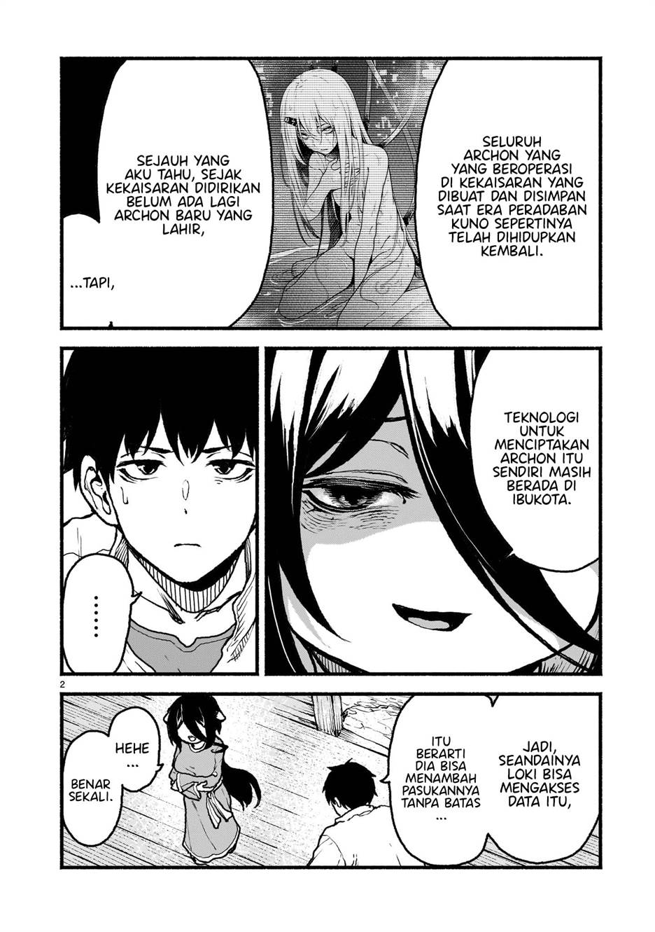 Kaminaki Sekai no Kamisama Katsudou Chap 46 - Next Chap 47