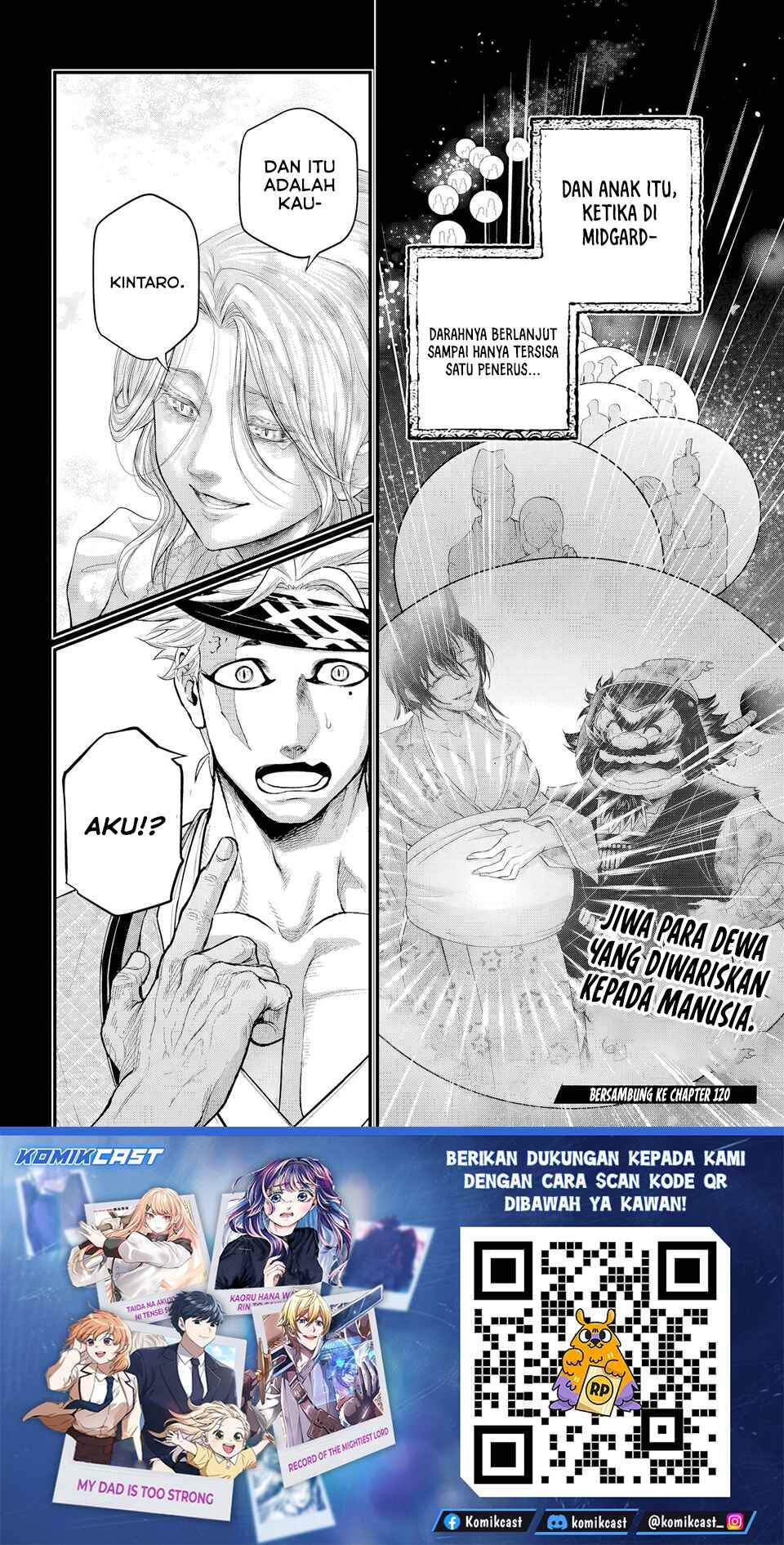 Shuumatsu no Valkyrie Chap 119 - Next Chap 120