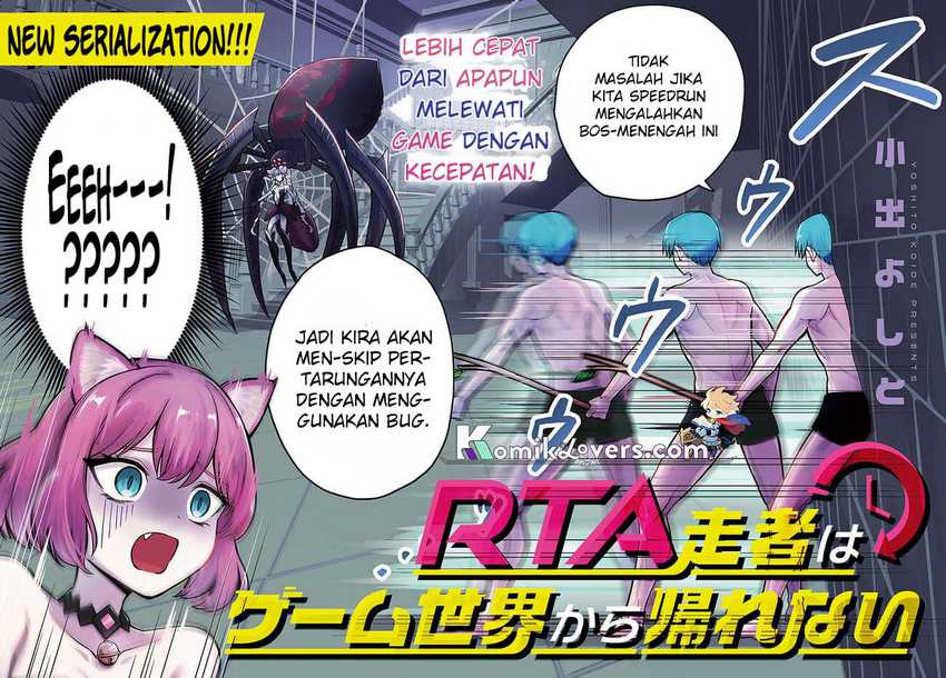 RTA Sousha wa Game Sekai kara Kaerenai Chap 1.1 - Next Chap 2.1