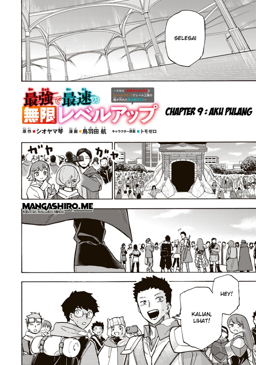 Saikyou de Saisoku no Mugen Level Up Chap 9 - Next Chap 10