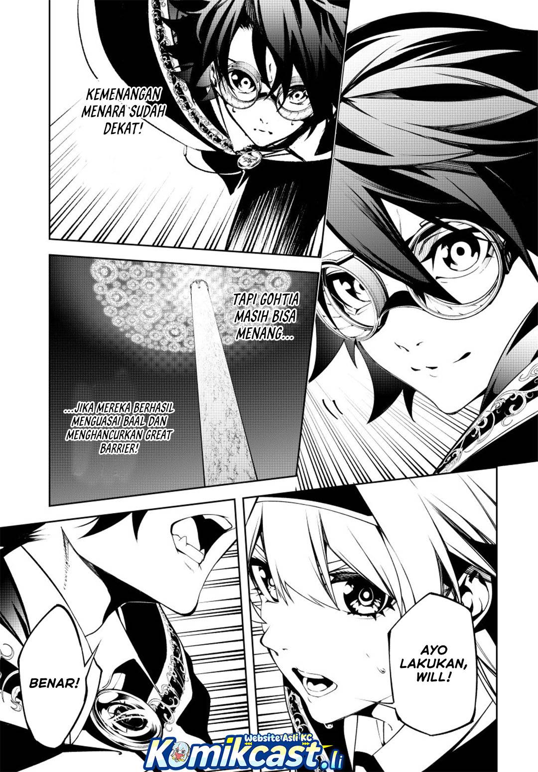 Tsue to Tsurugi no Wistoria Chap 56 - Next Chap 57