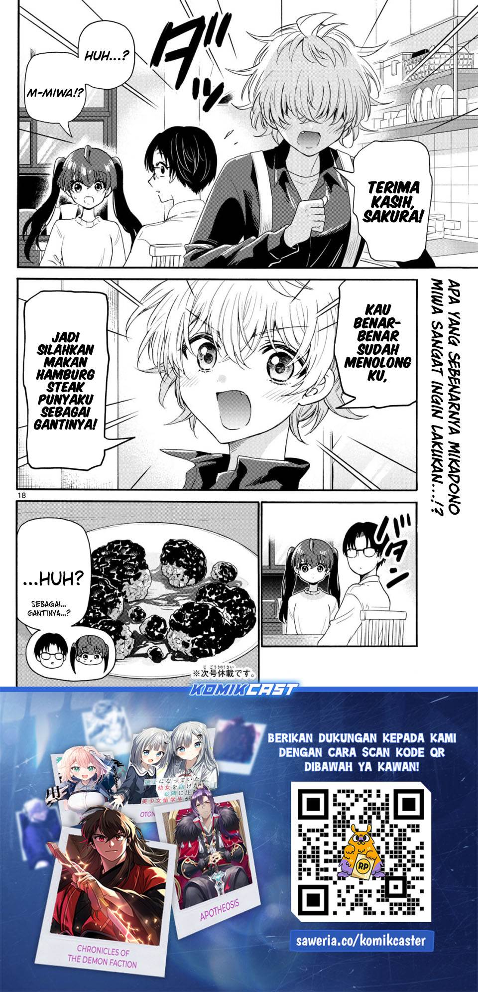 Mikadono Sanshimai wa Angai, Choroi Chap 138 - Next Chap 139