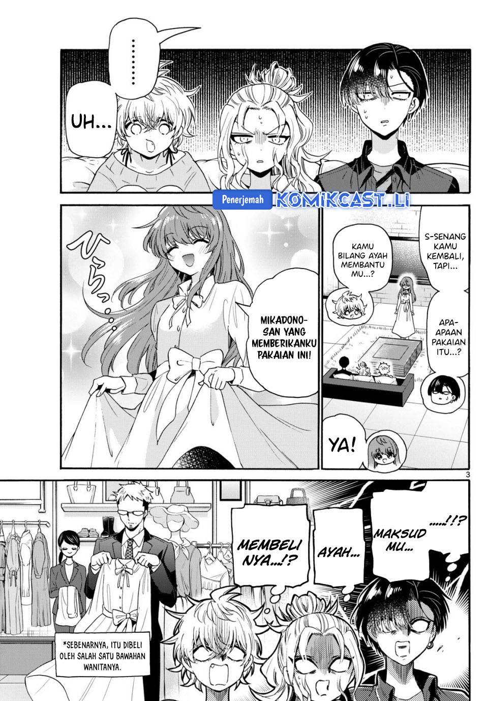 Mikadono Sanshimai wa Angai, Choroi Chap 142 - Next Chap 143