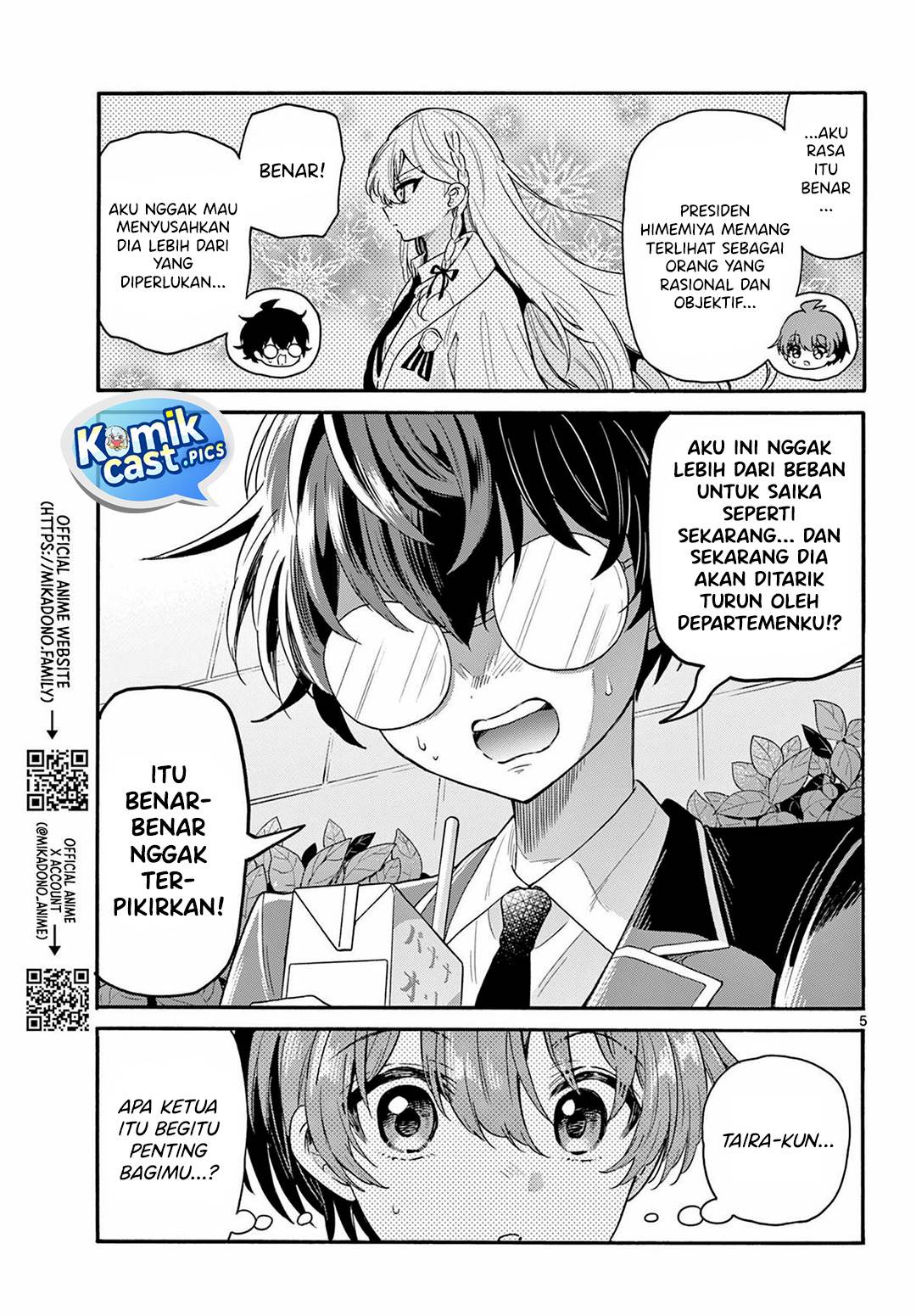 Mikadono Sanshimai wa Angai, Choroi Chap 157 - Next Chap 158