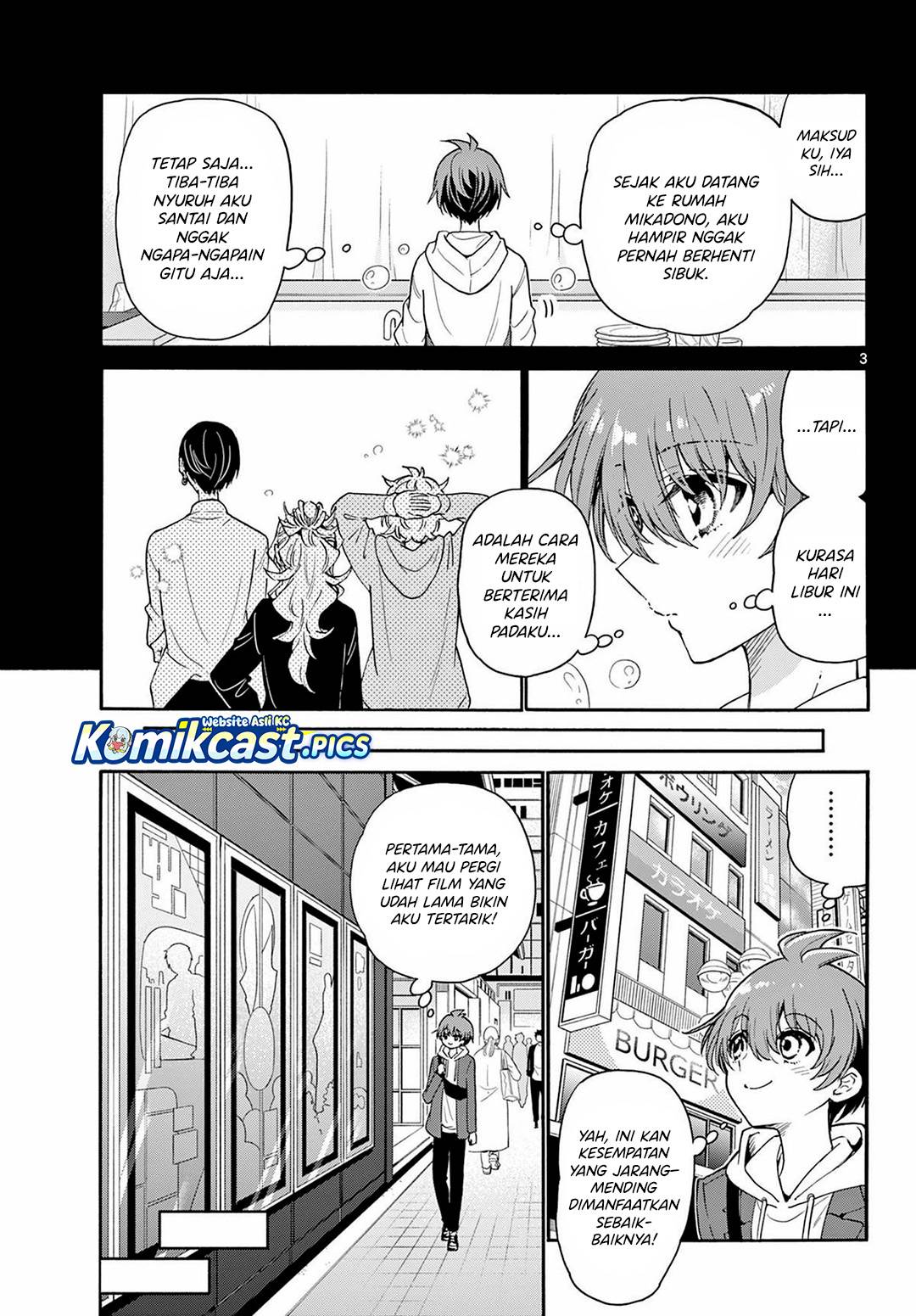 Mikadono Sanshimai wa Angai, Choroi Chap 155 - Next Chap 156