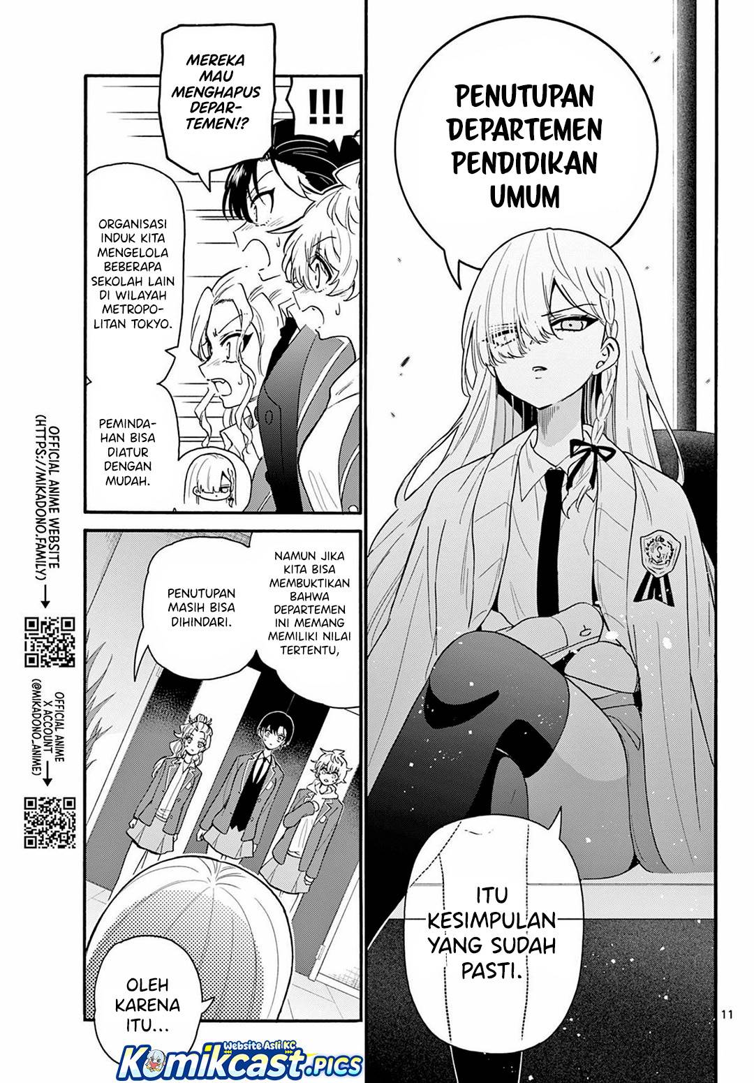 Mikadono Sanshimai wa Angai, Choroi Chap 158 - Next Chap 159