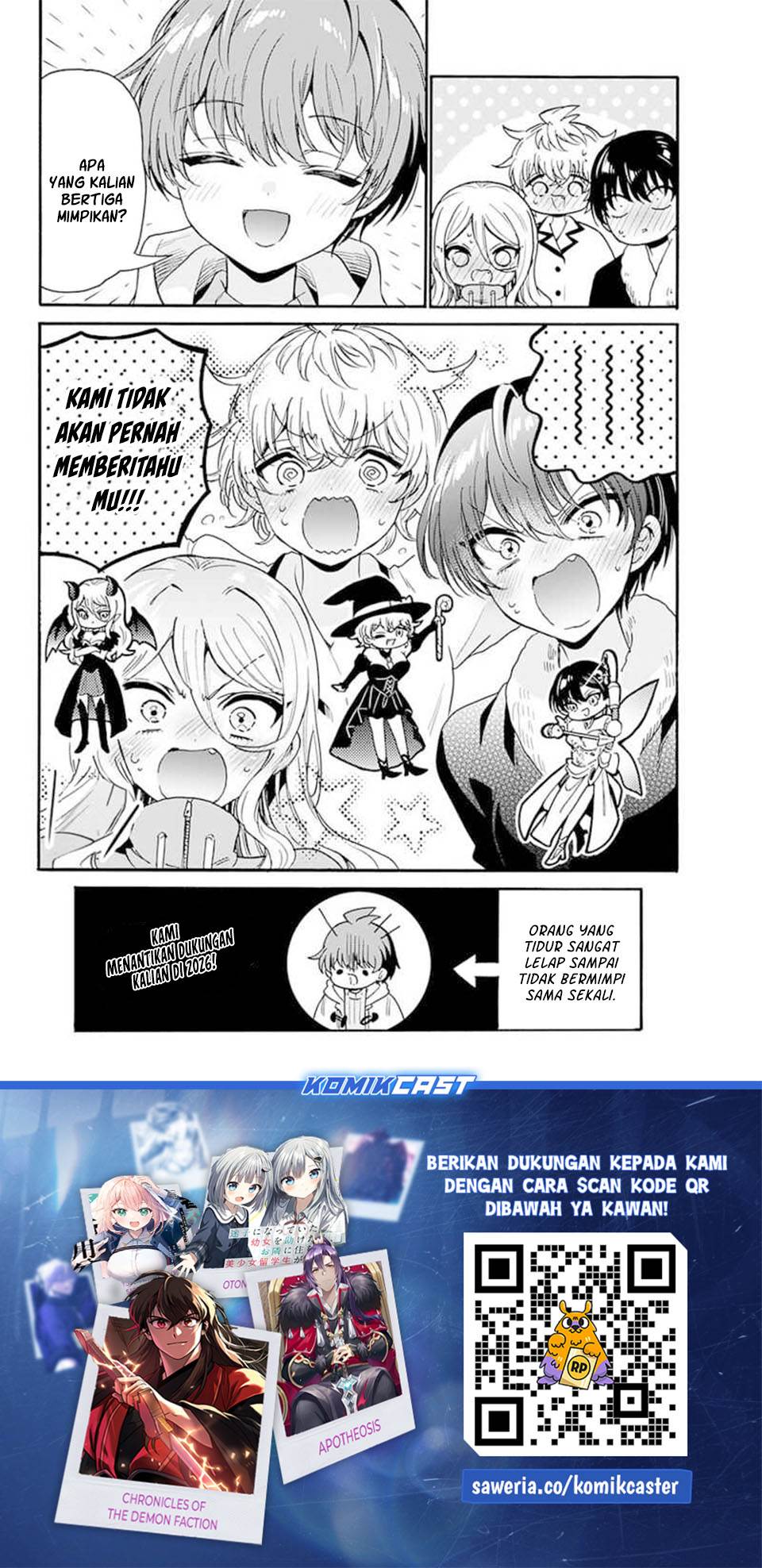 Mikadono Sanshimai wa Angai, Choroi Chap 188 - Next Chap 189