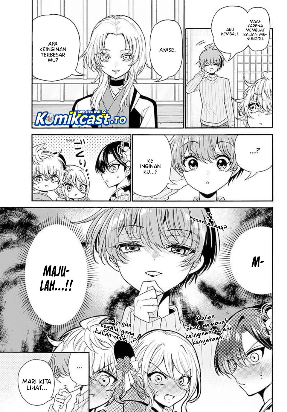 Mikadono Sanshimai wa Angai, Choroi Chap 189 - Next Chap 190
