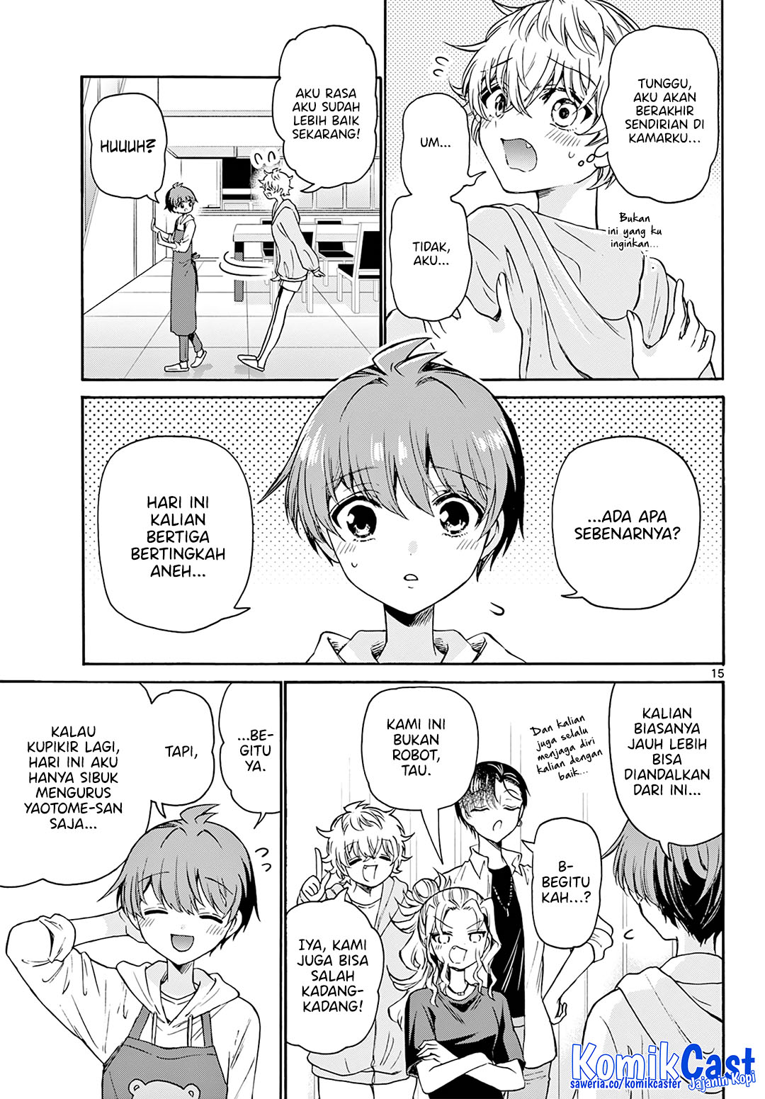 Mikadono Sanshimai wa Angai, Choroi Chap 48 - Next Chap 49