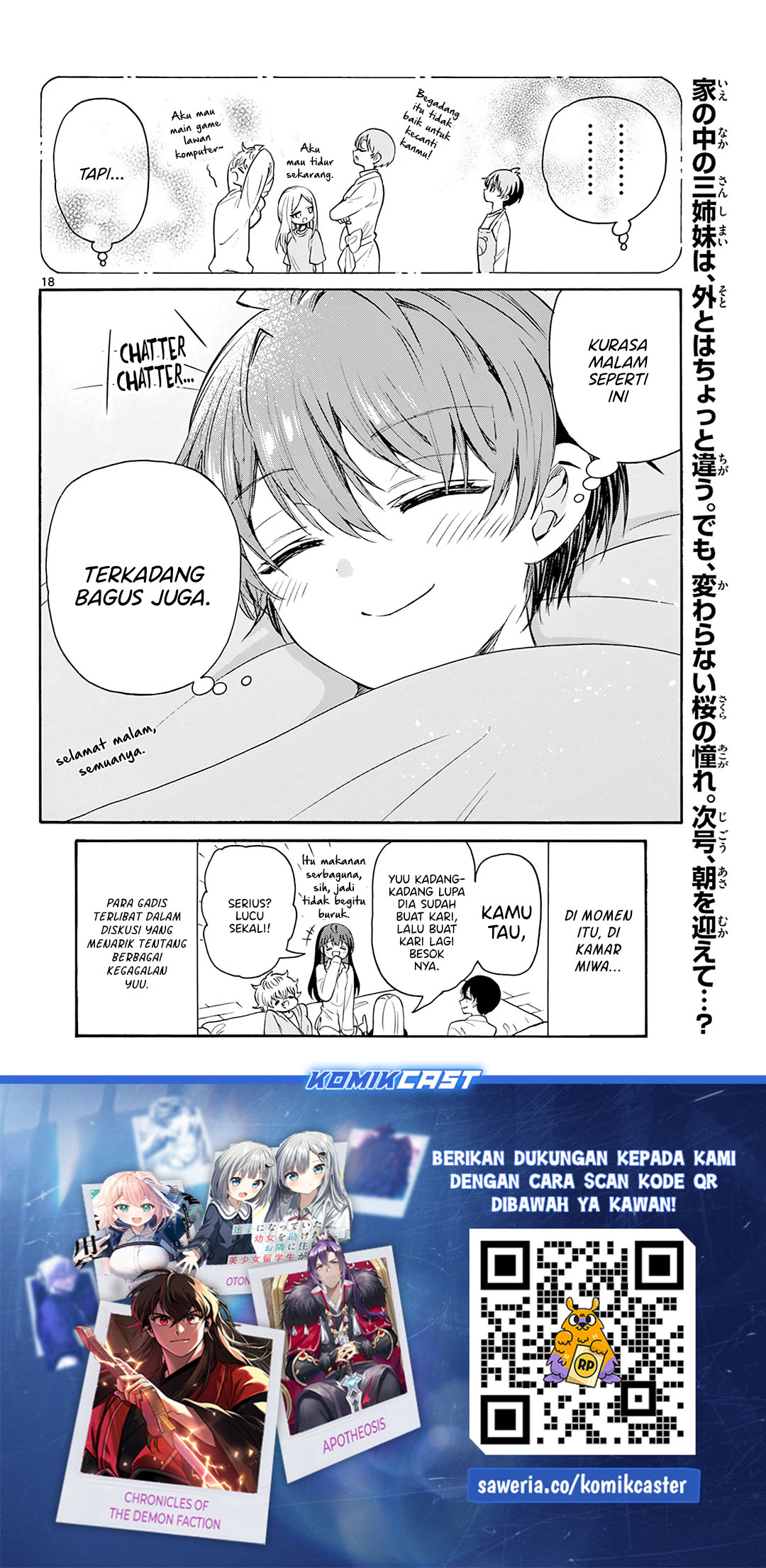 Mikadono Sanshimai wa Angai, Choroi Chap 50 - Next Chap 51