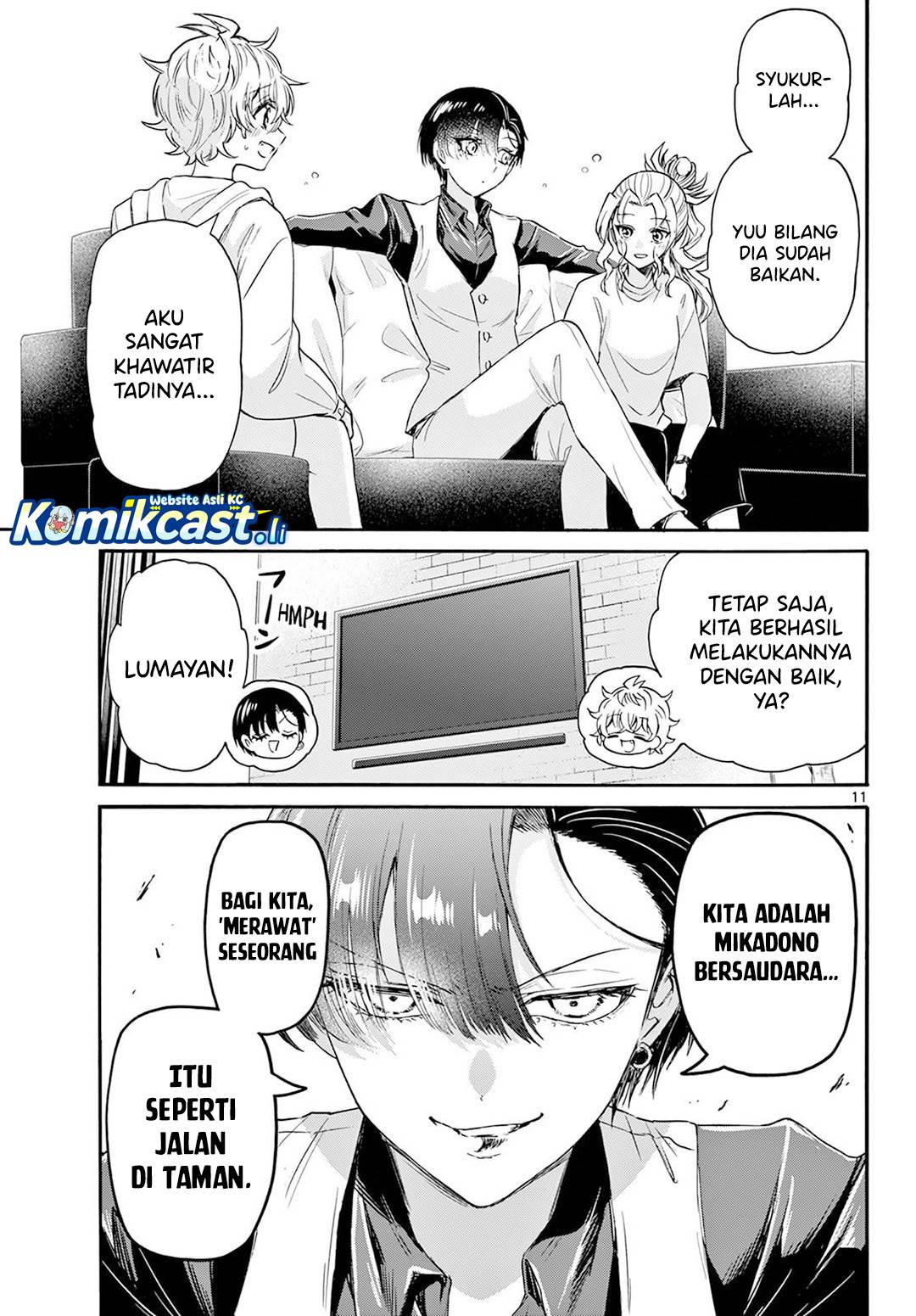Mikadono Sanshimai wa Angai, Choroi Chap 74 - Next Chap 75