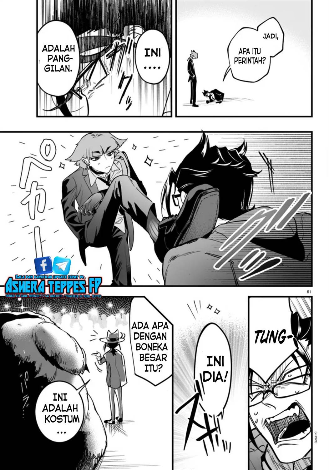 Mairimashita! Iruma-kun Mafia AU Chap 2 - Next Chap 3