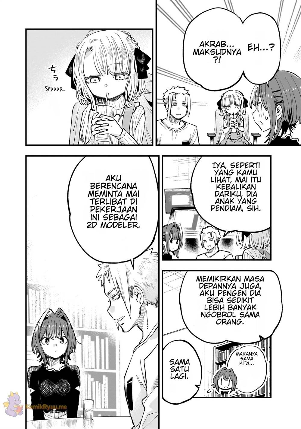 Kanojo no Real ga Kirinukenai! Chap 5.1 - Next Chap 6.1